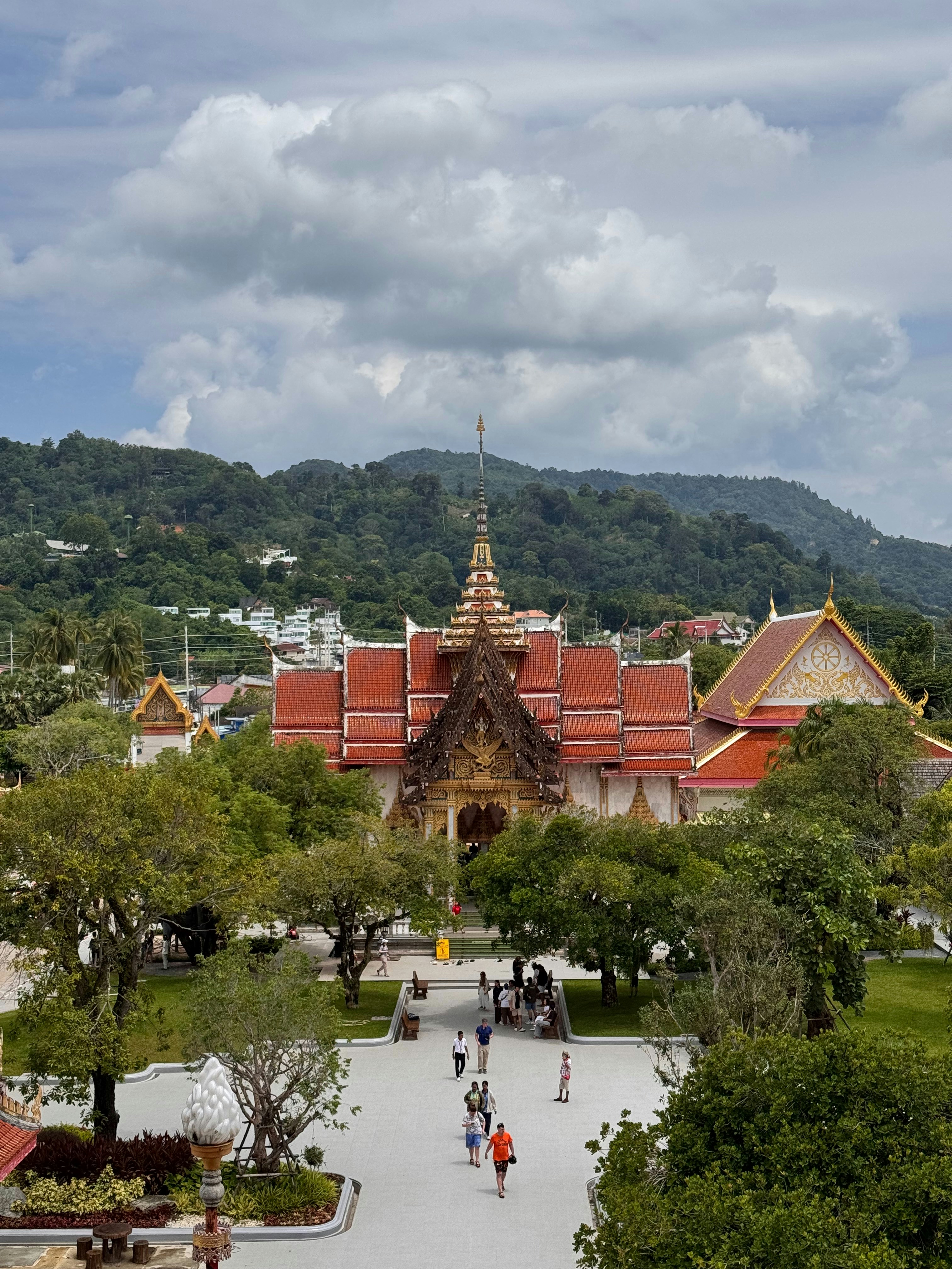 A beautiful temple surrounded by greenery.