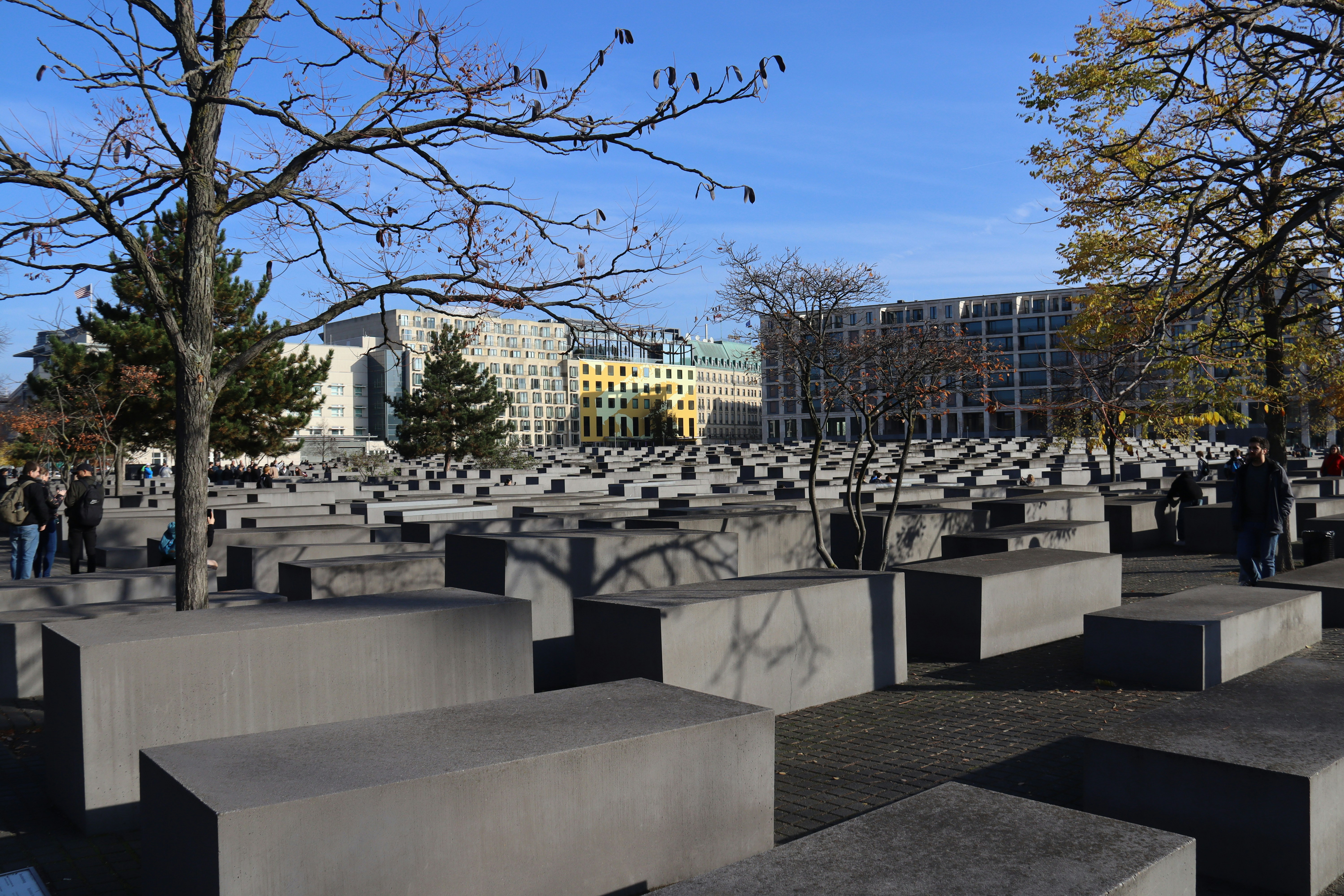 The berlin memorial to the murdered jews of europe.