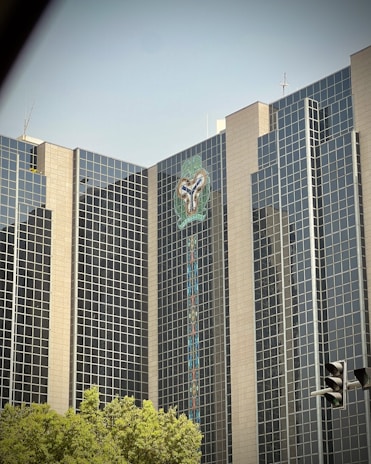 A large building of the central bank of nigeria.