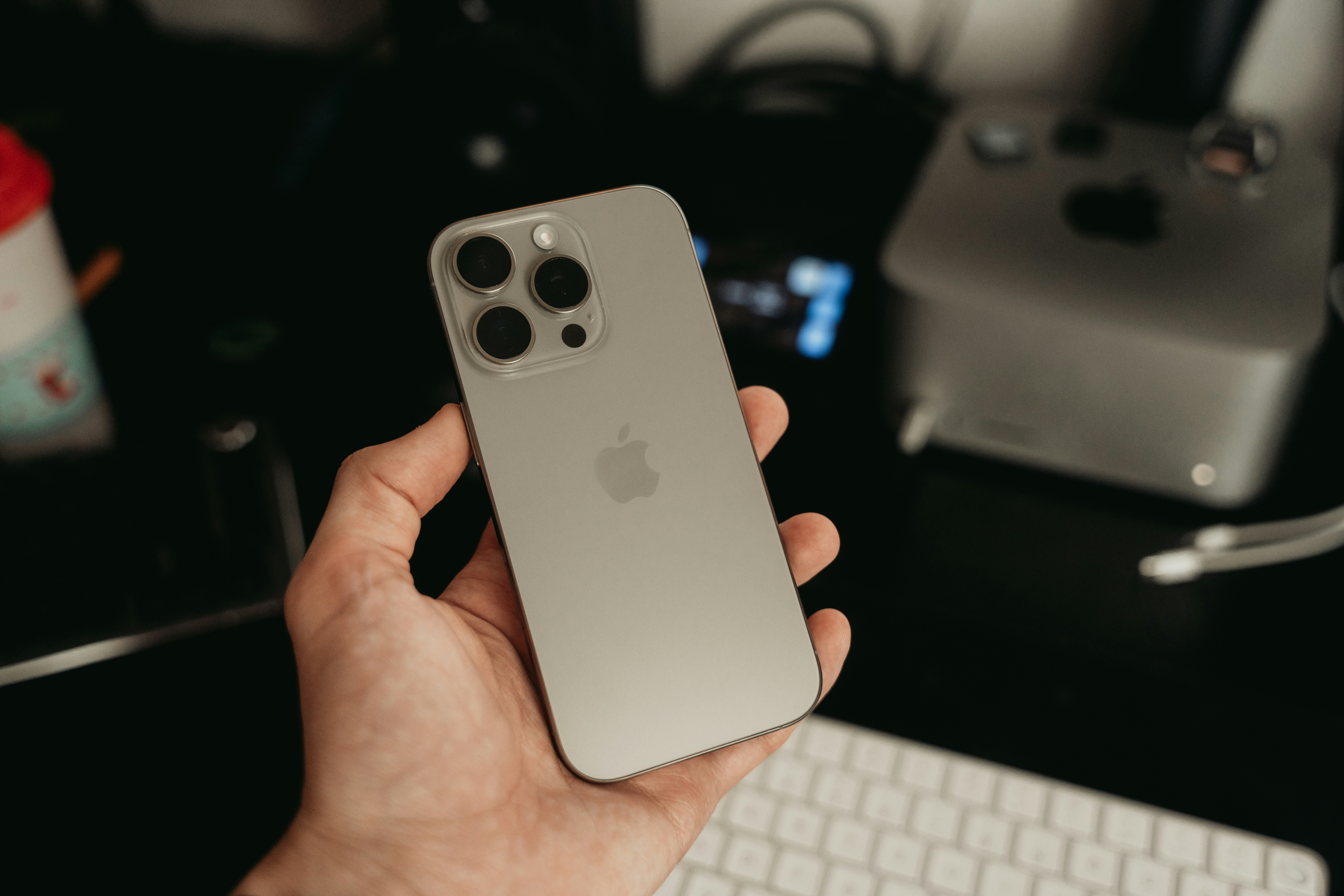 iPhone 16 Pro in hand – Latest Apple smartphone photo