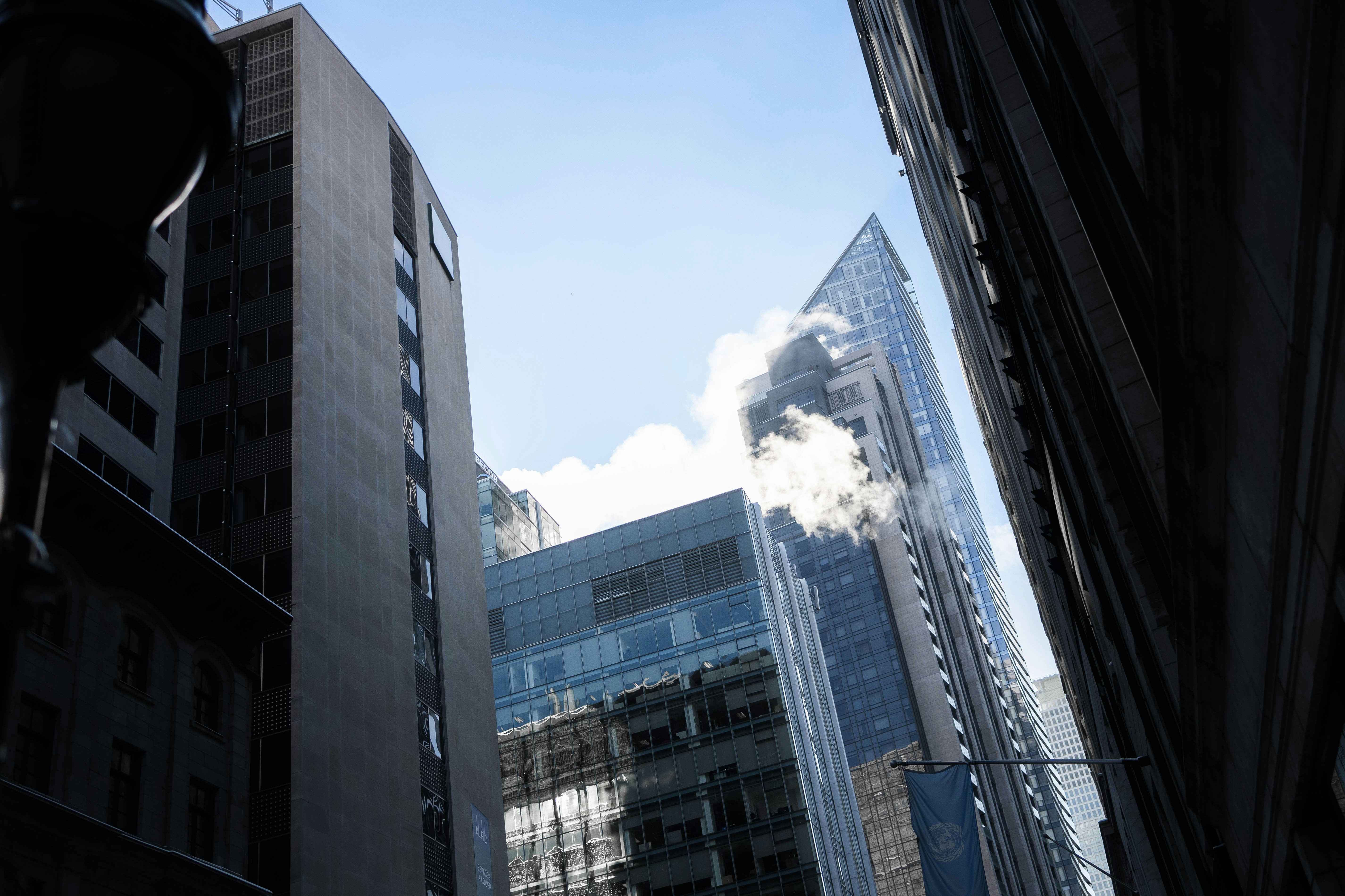 Montreal downtown office buildings