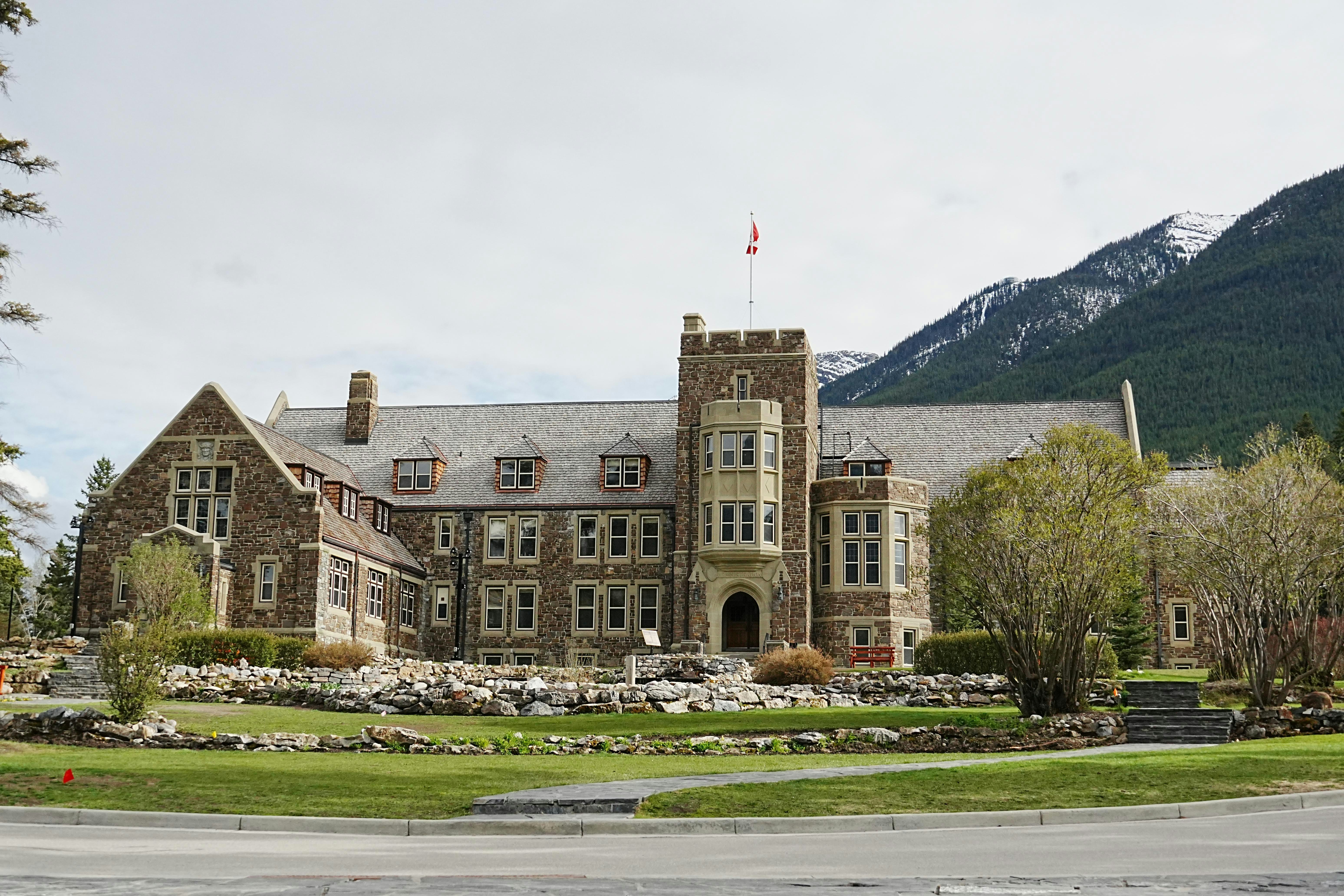 Banff national park administration building.