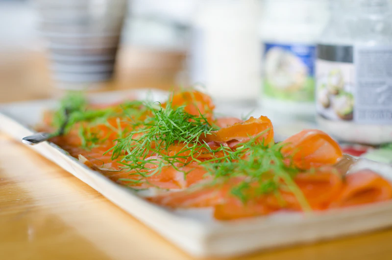Smoked salmon slices 120g