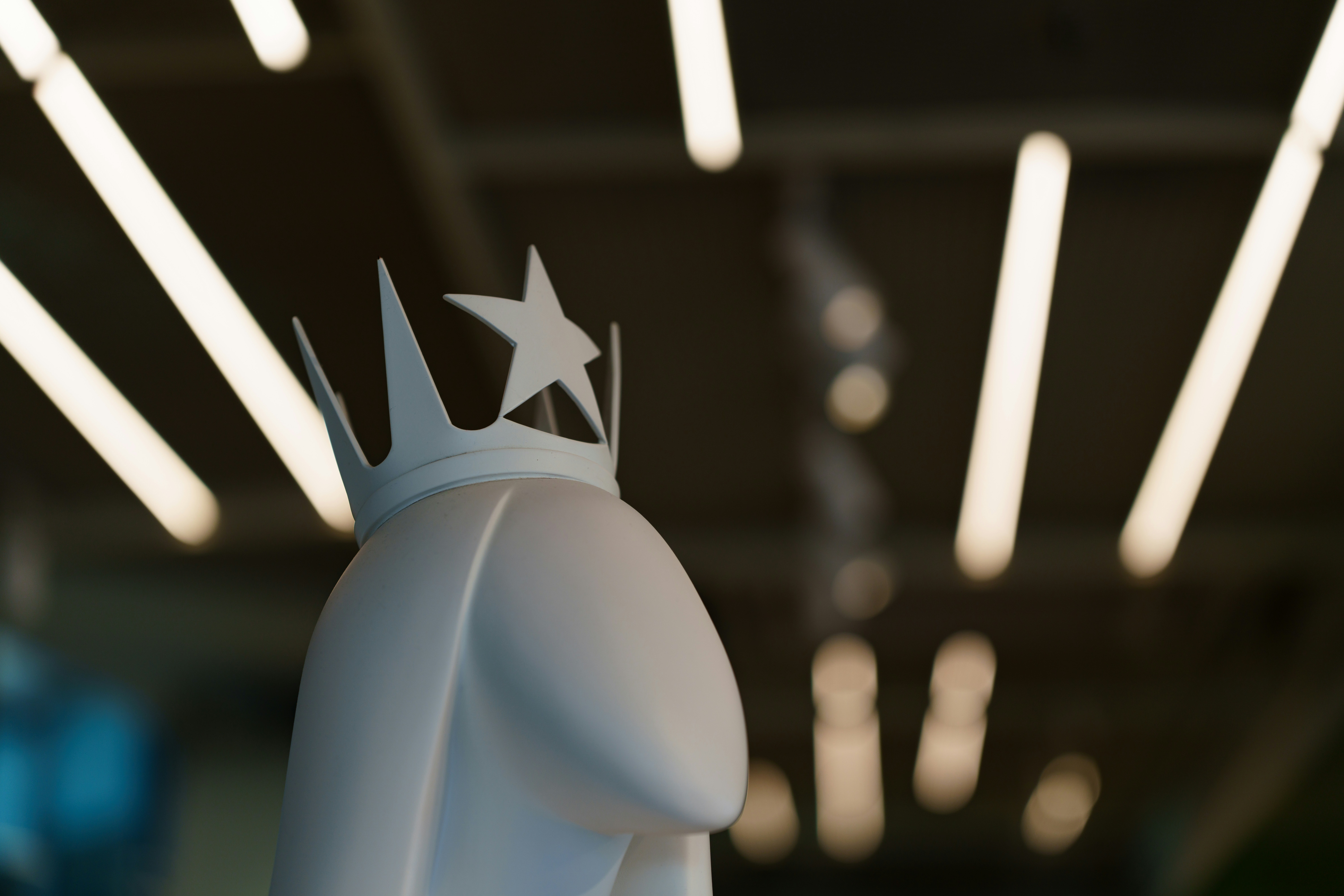 A crown adorned with a star.