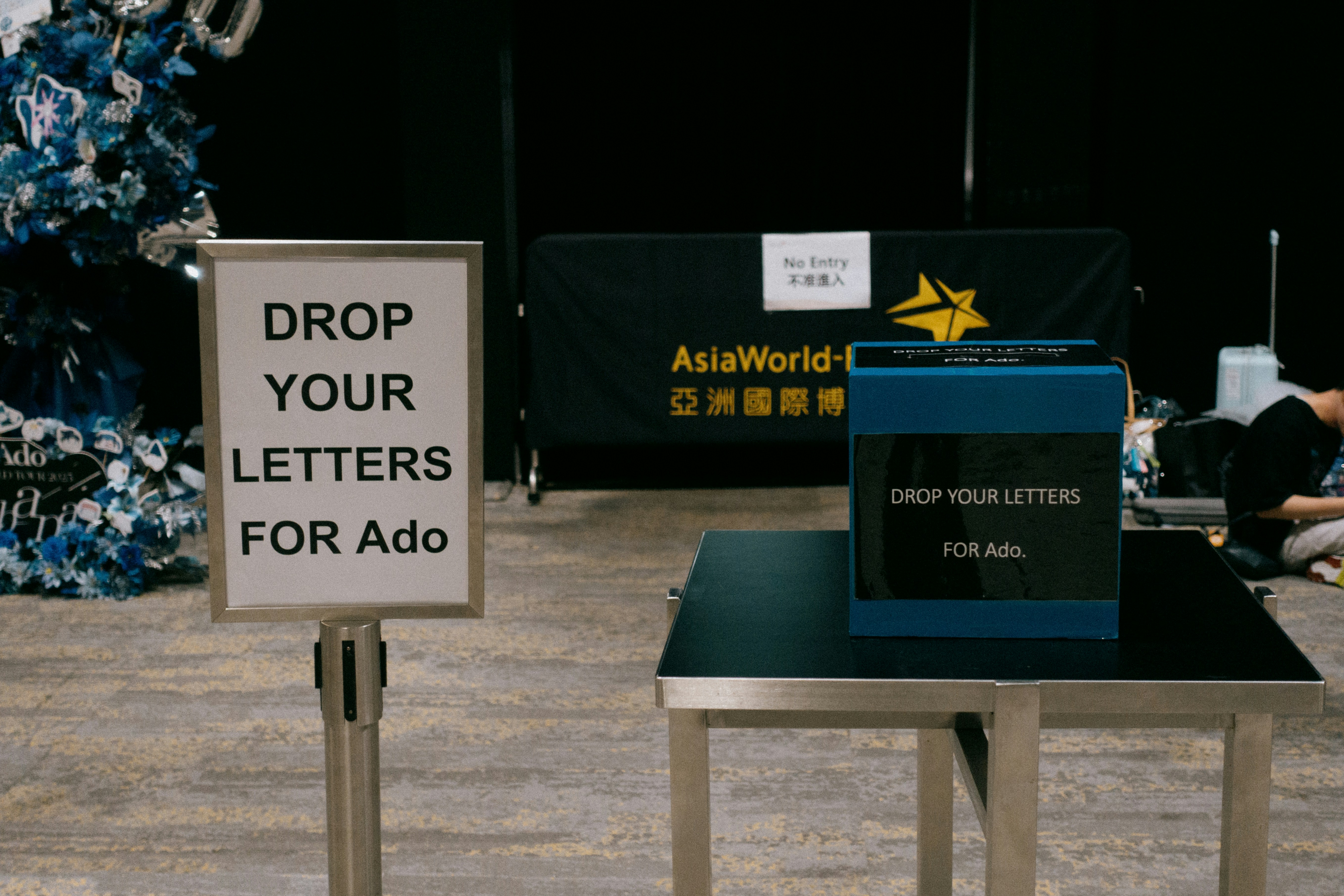 Lost luggage claim counter