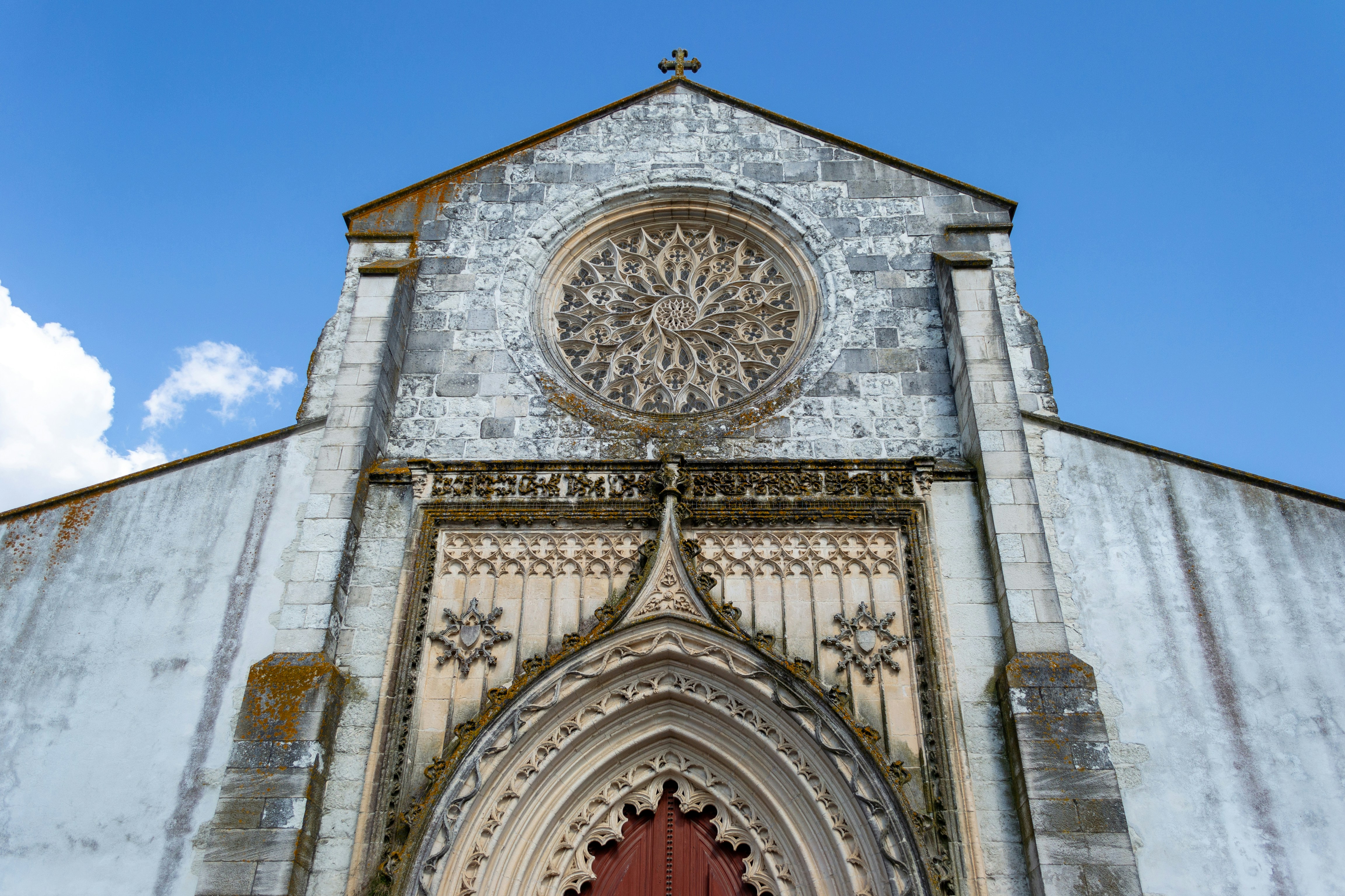 A beautiful church against a blue sky.