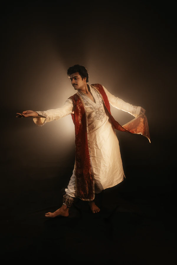 Young Kathak student
