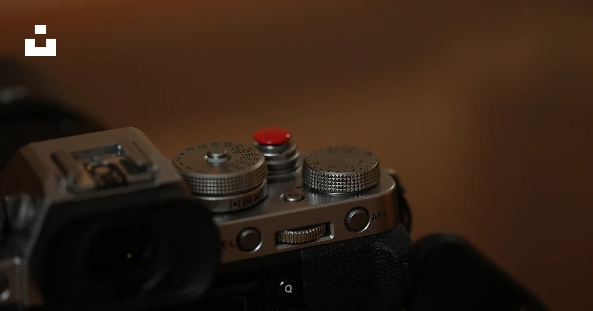 A camera's top view: buttons and dials. photo – Free Photo Image on ...