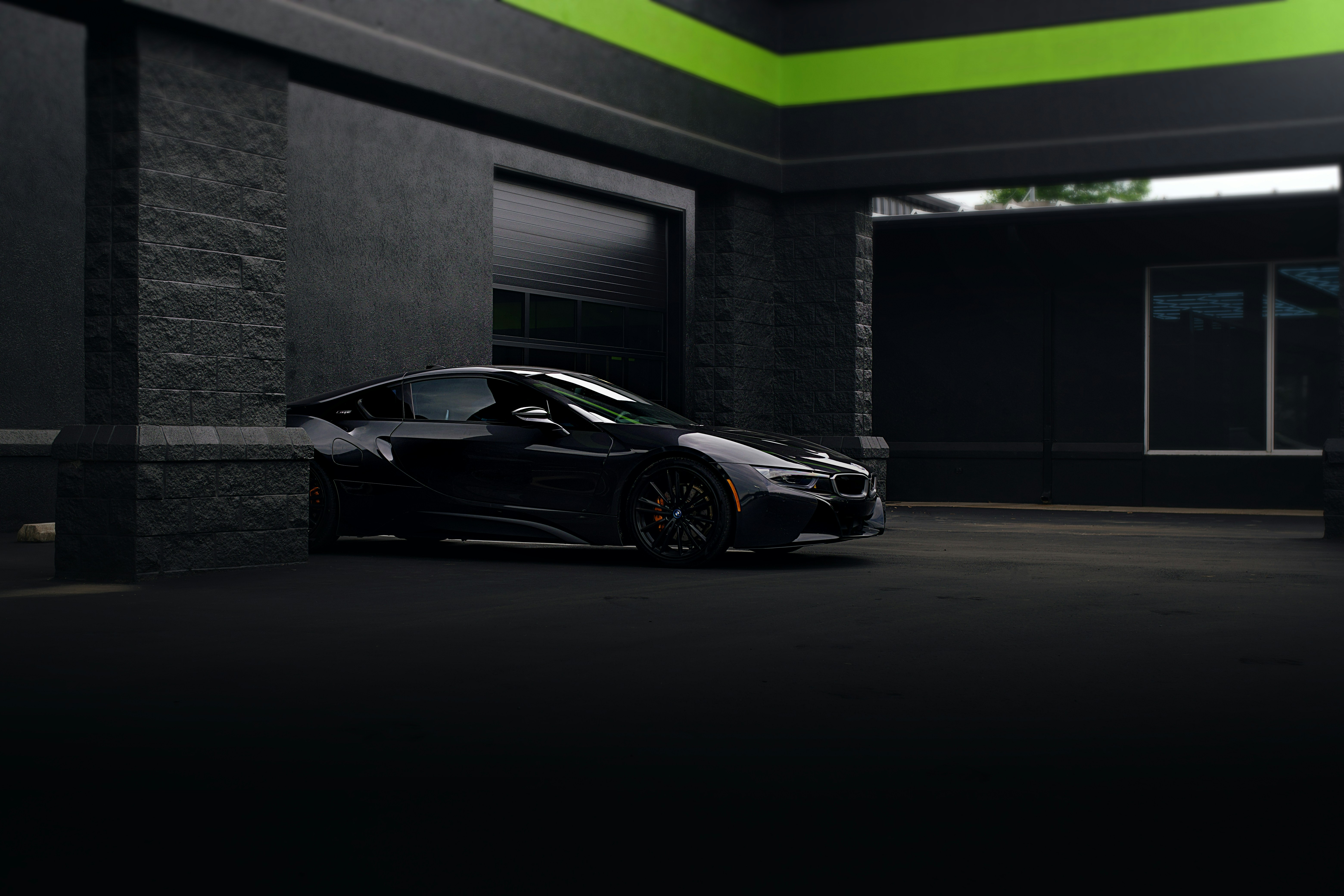 dark car wallpapers, night road landscape, black vehicle theme, sleek car design  , ilustrasi artikel Optimize Battery Life with Stunning Dark Mode Car Backgrounds 7