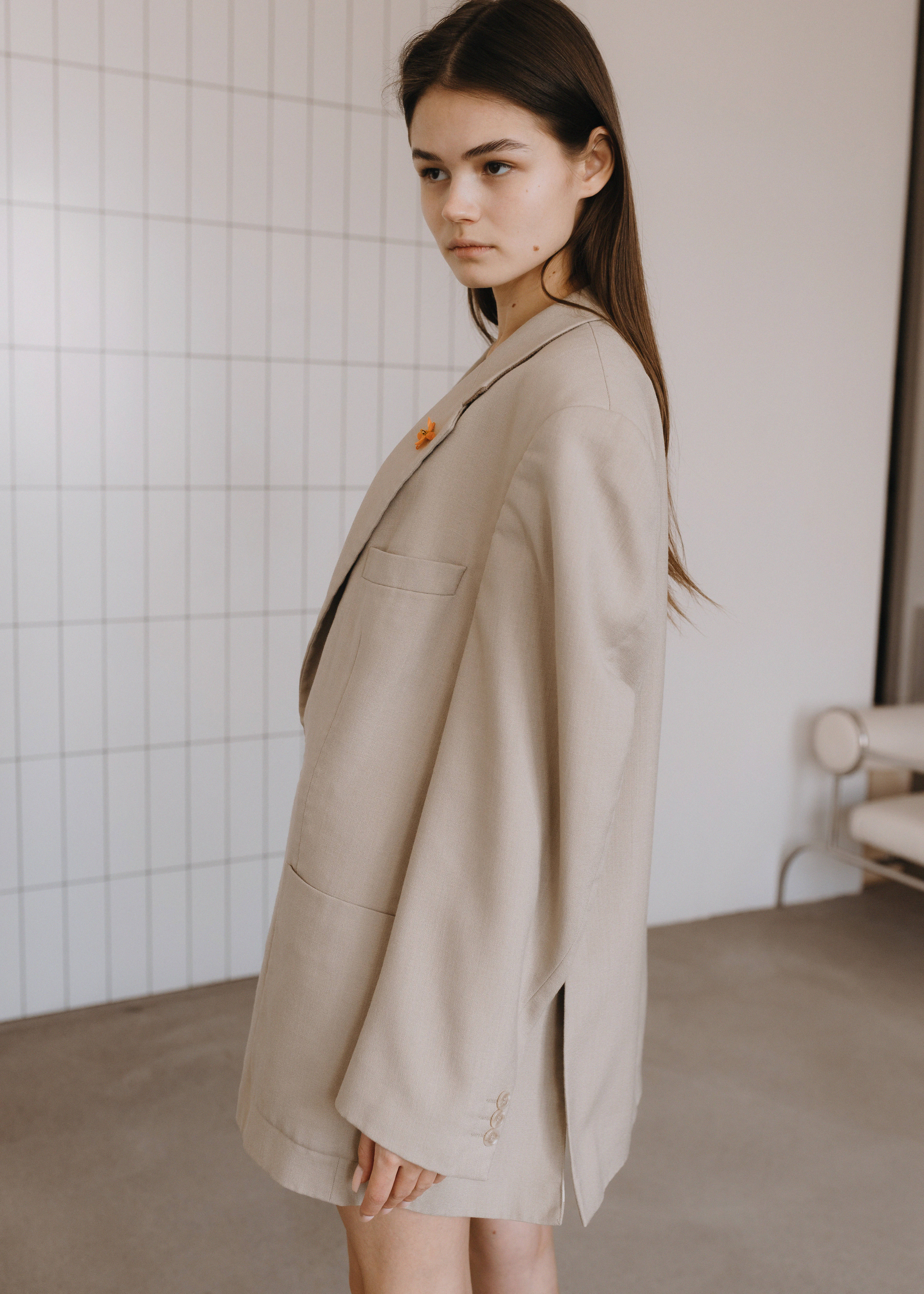 Tailored Wool Blazer, alternate view