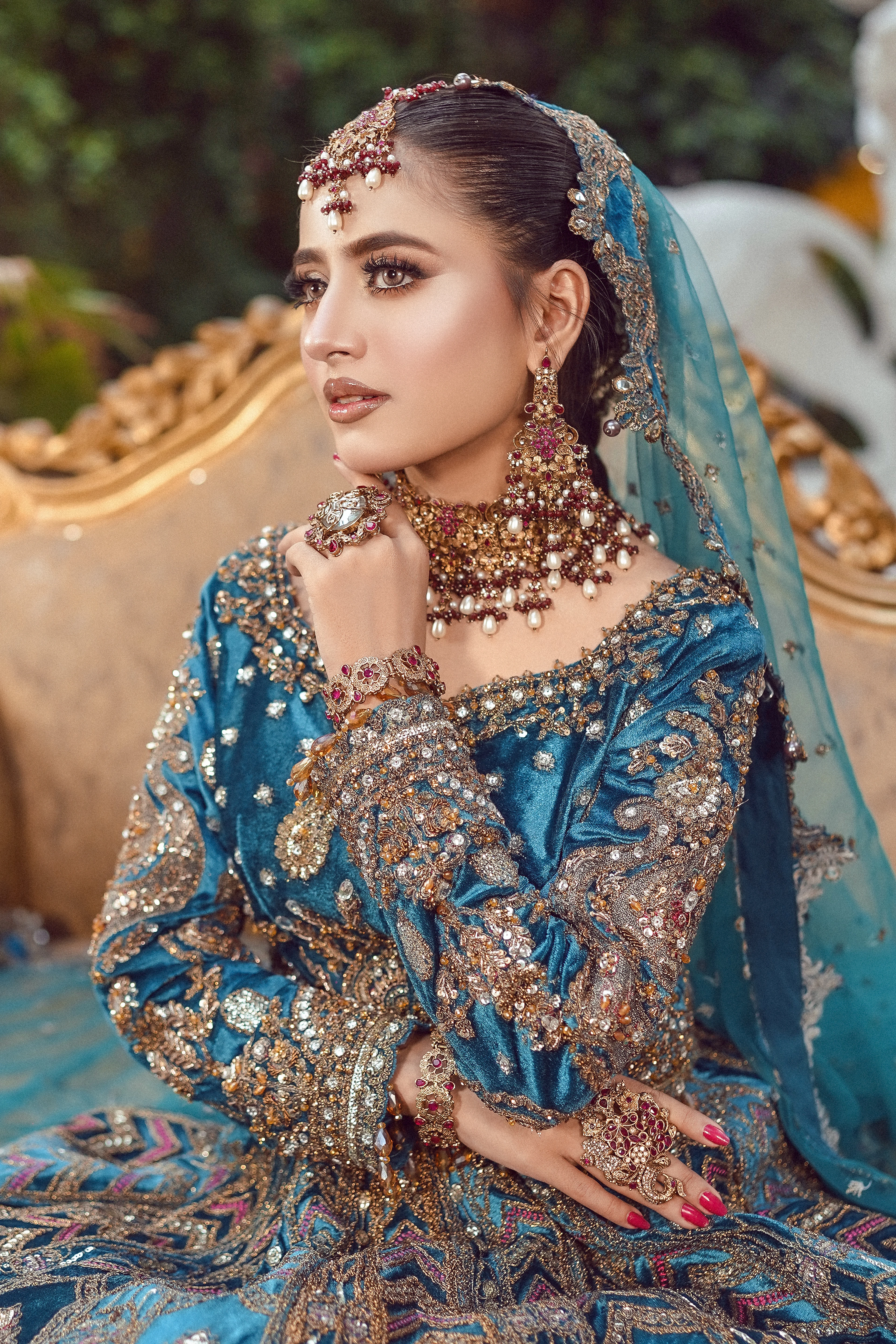Peacock Formal Gharara thumbnail