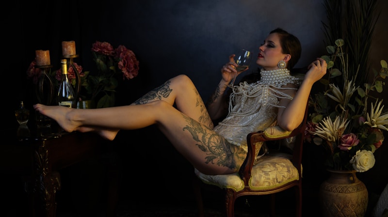 Απολαυστική στιγμή με κρασί