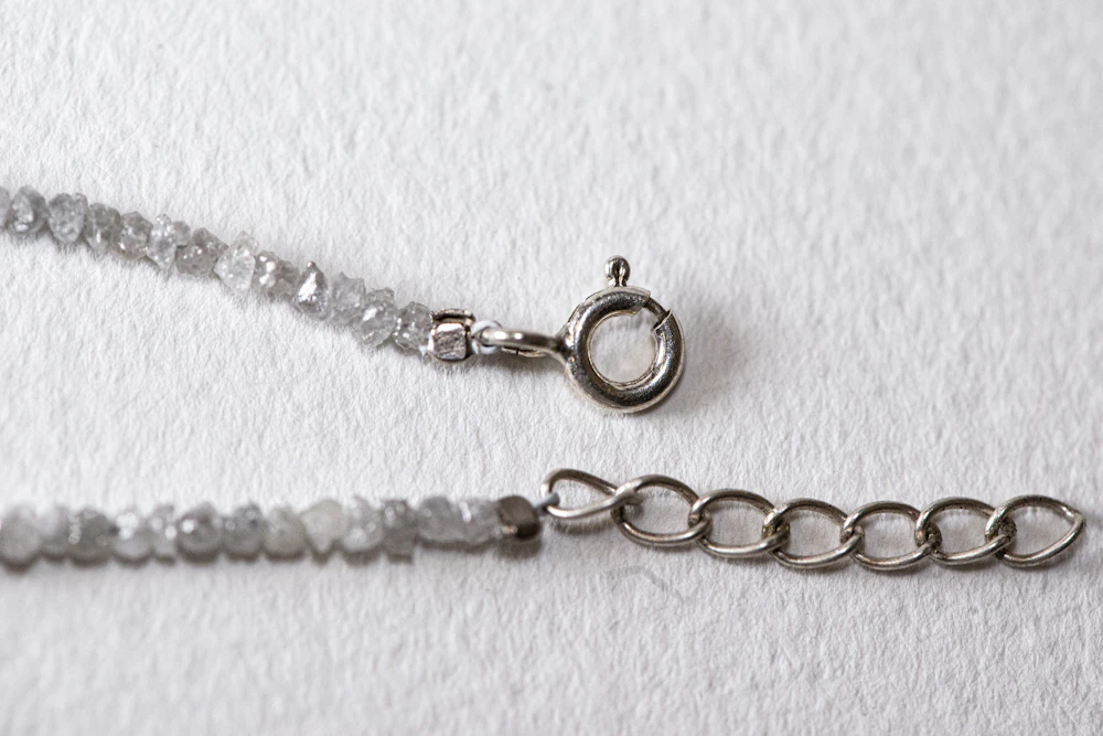 Diamond pendant necklace