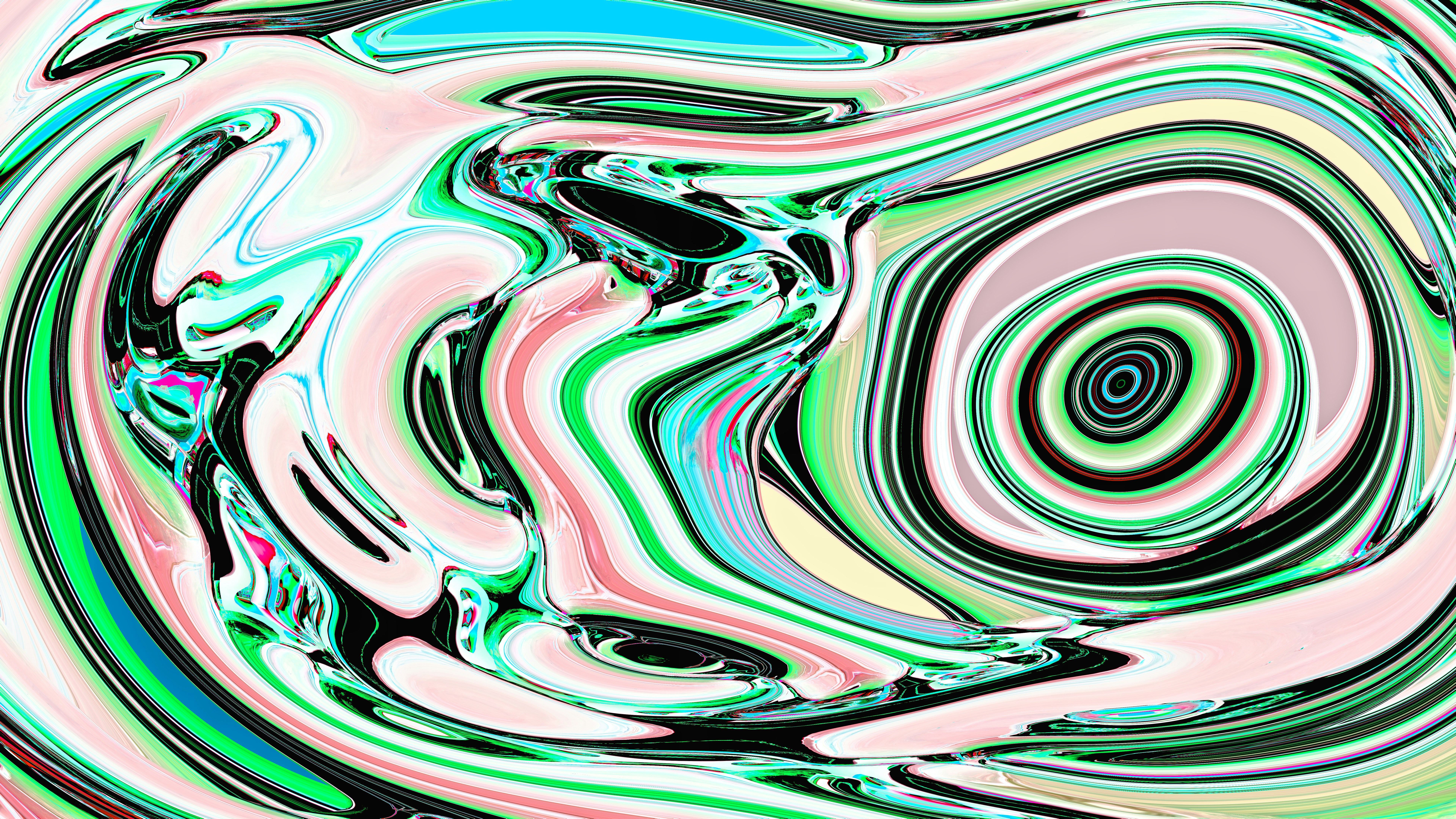 さまざまな色の抽象的な渦巻き模様。の写真 – Unsplashの要約の無料画像