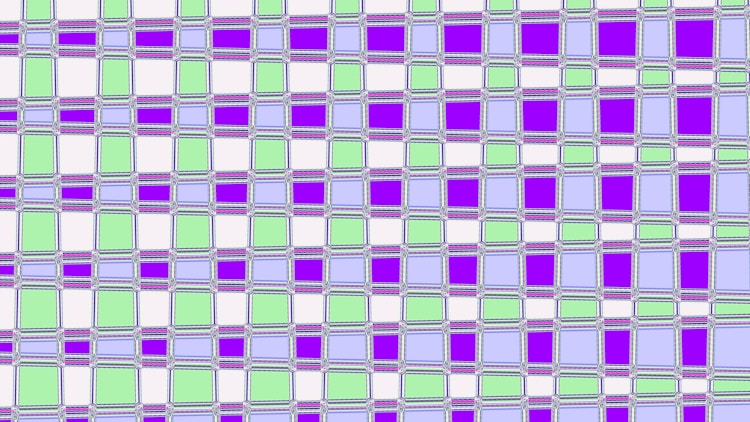 Abstract pattern with squares and rectangles in color