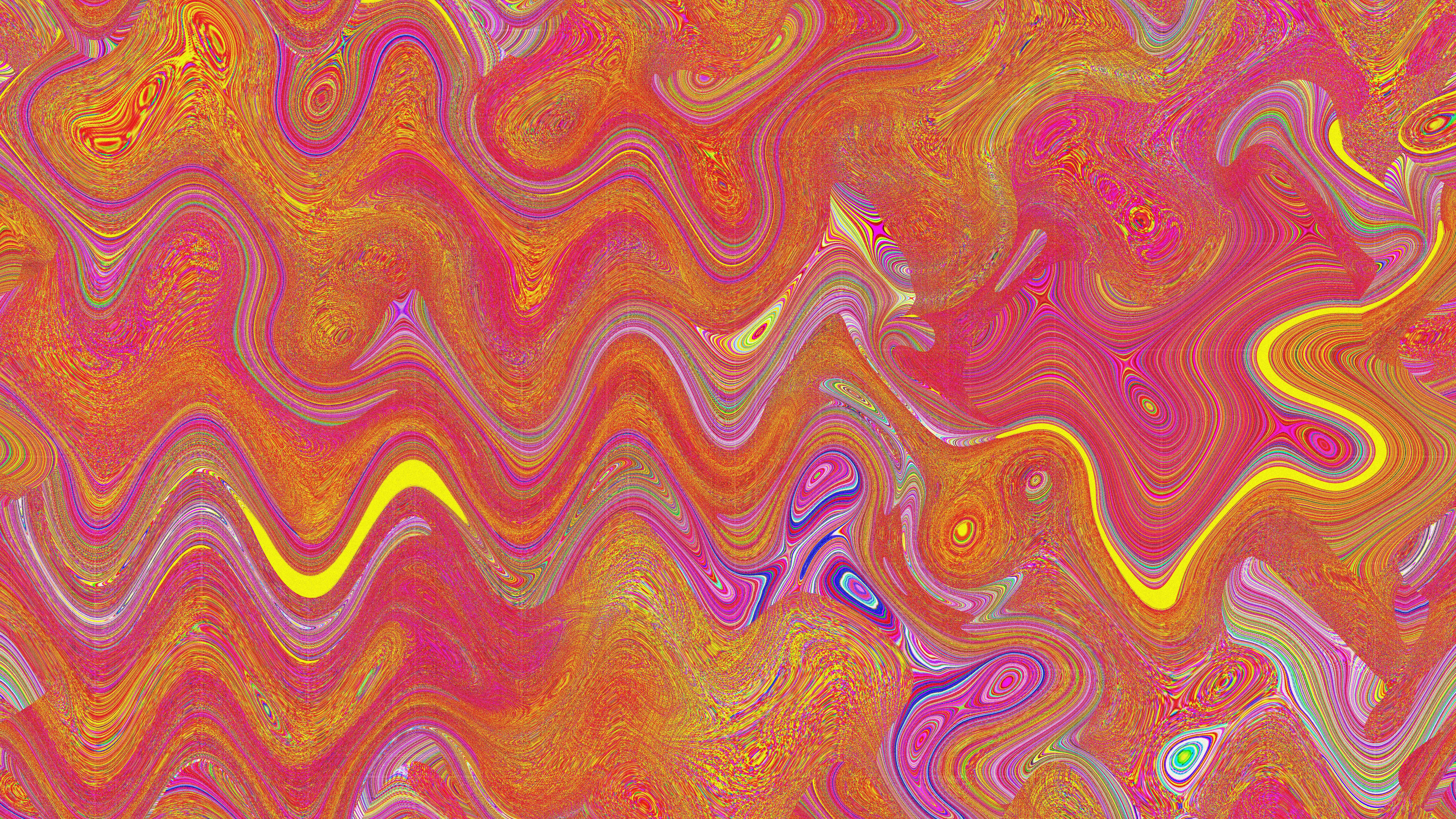 Colorful abstract waves pattern representing SMART AI nurture campaigns