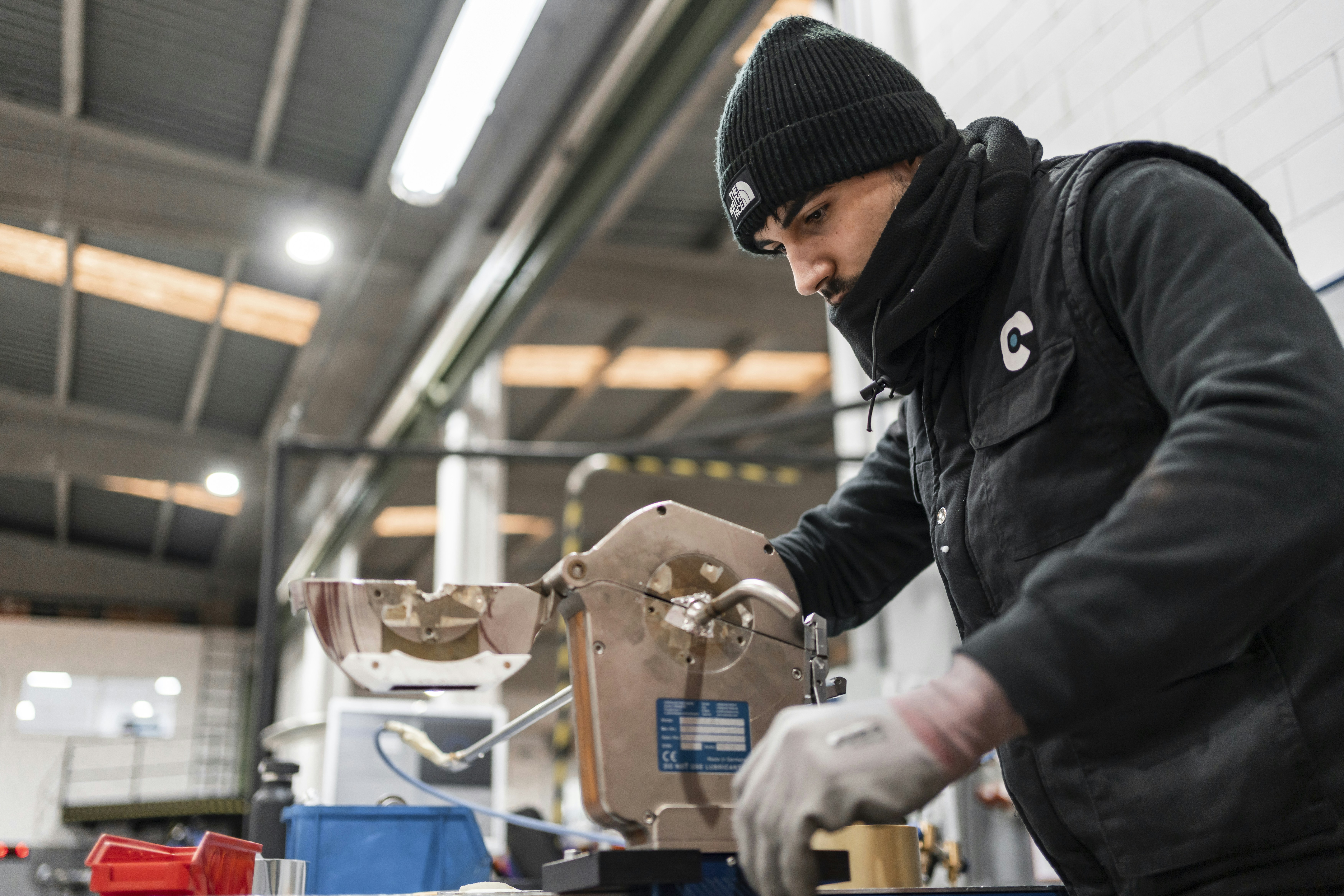 Industrial manufacturing process