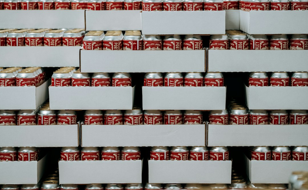 canned goods closeup