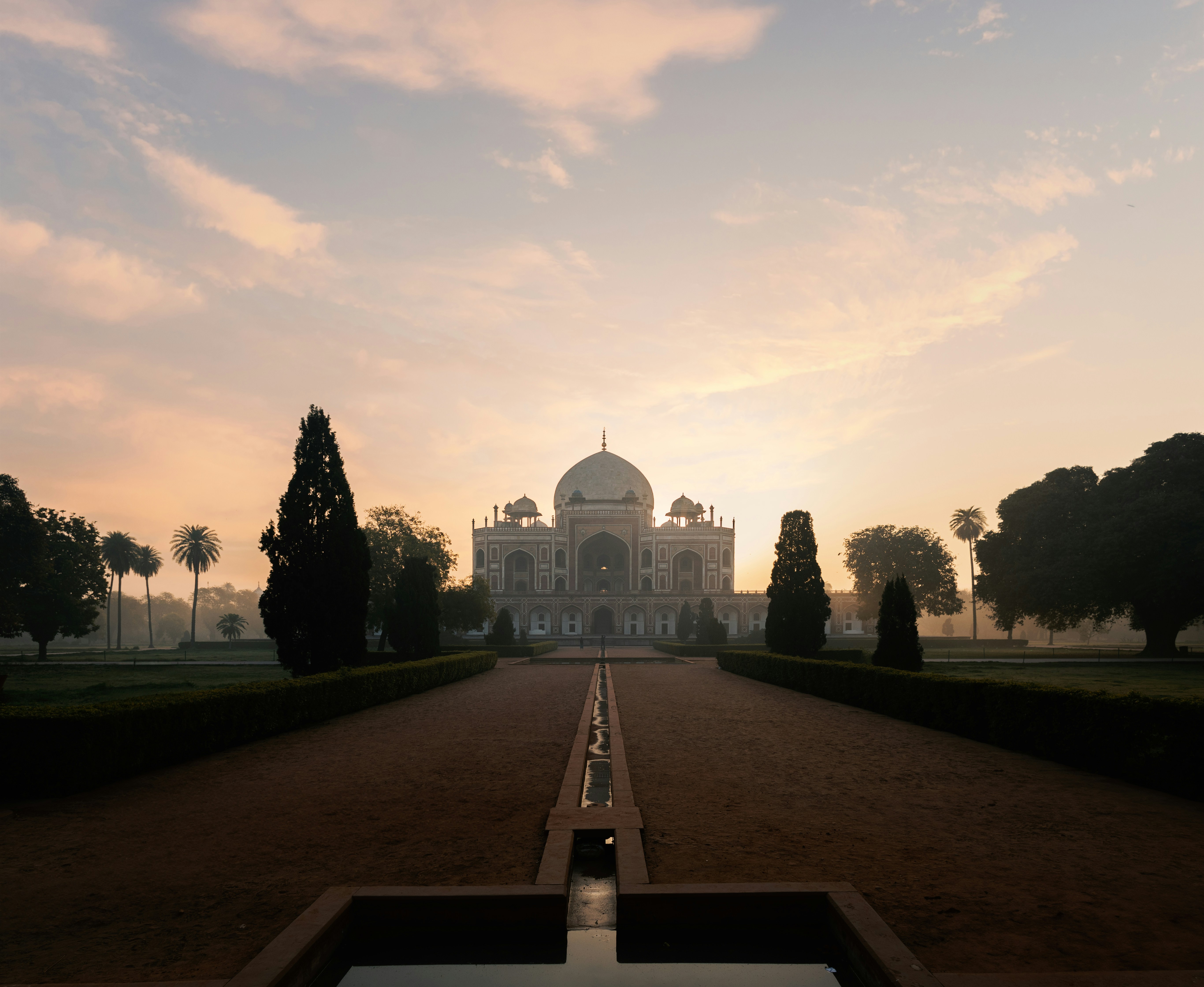 Humayun's Tomb garden view