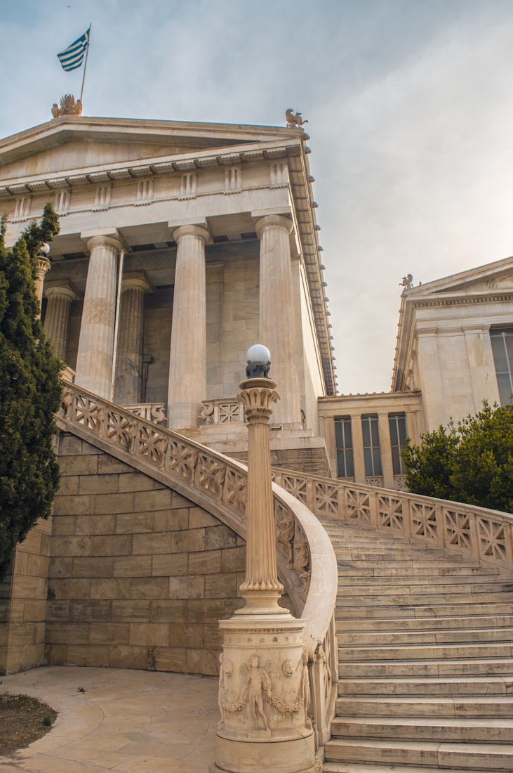 Klasyczna architektura z kolumnami