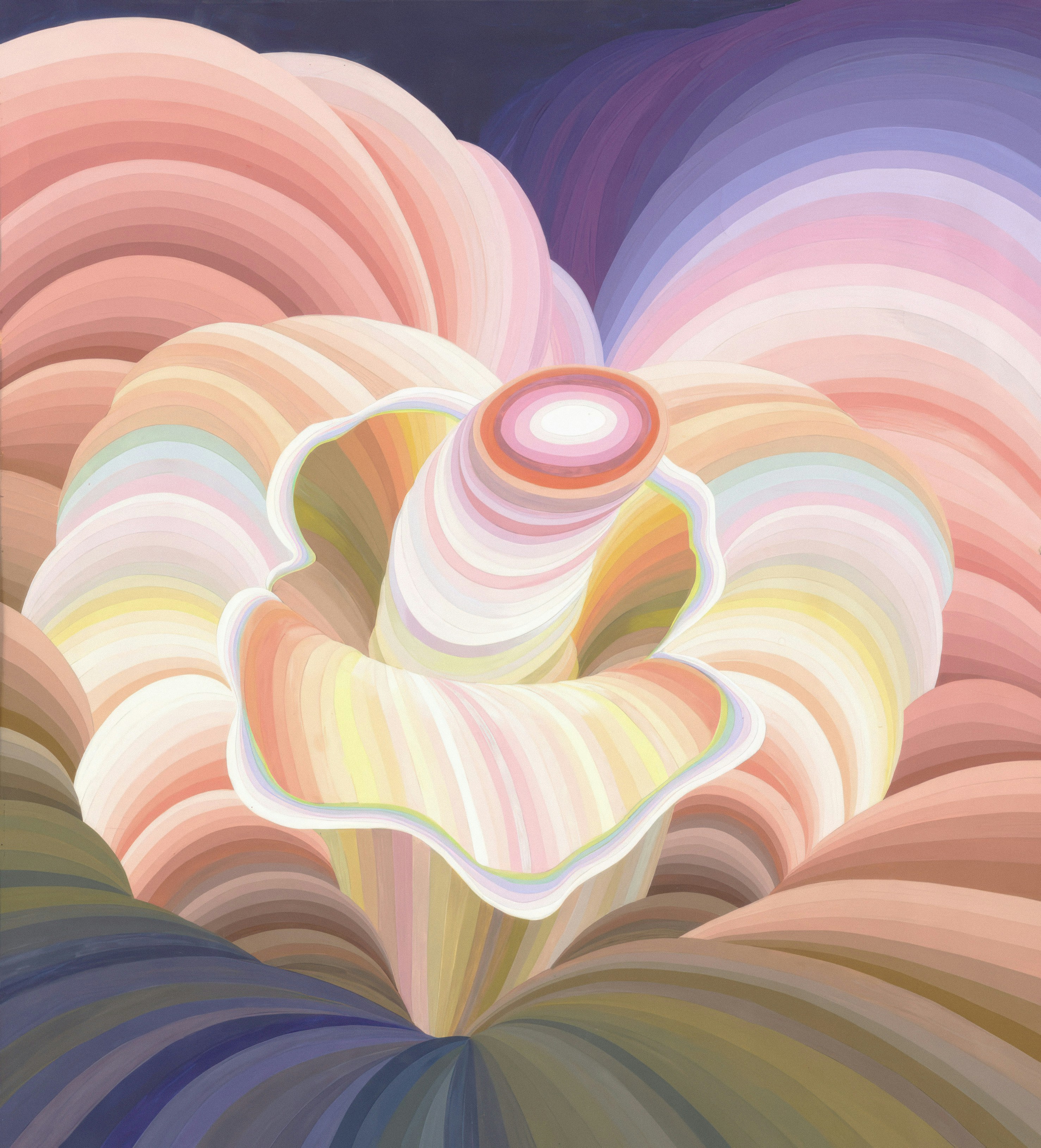 Abstract pastel flower with swirling petals - Free Photo on Unsplash