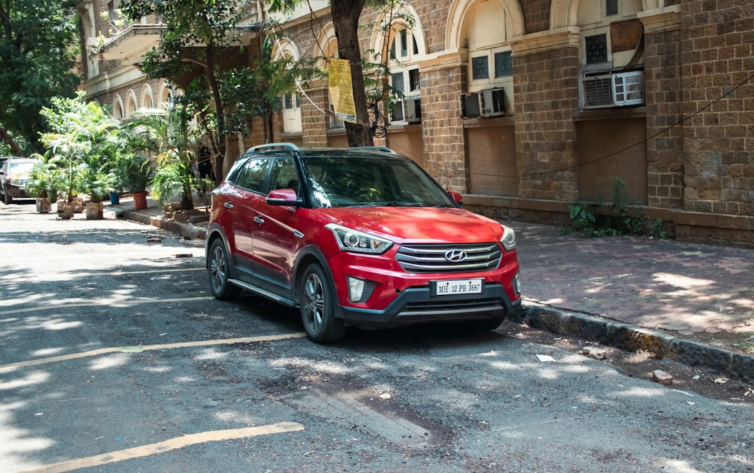 compact rental car exterior