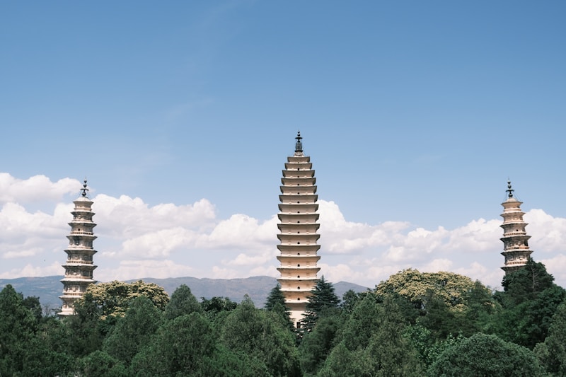 Three Pagodas of Dali