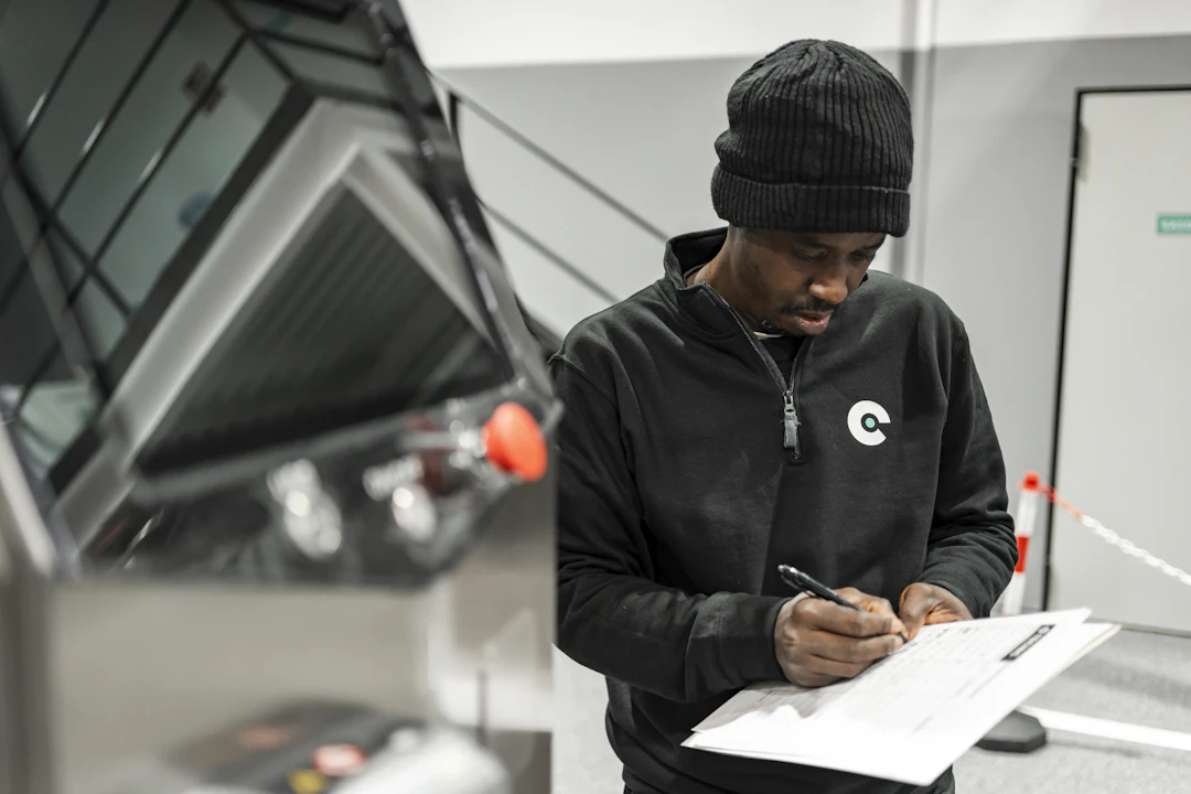 Technician inspection checklist