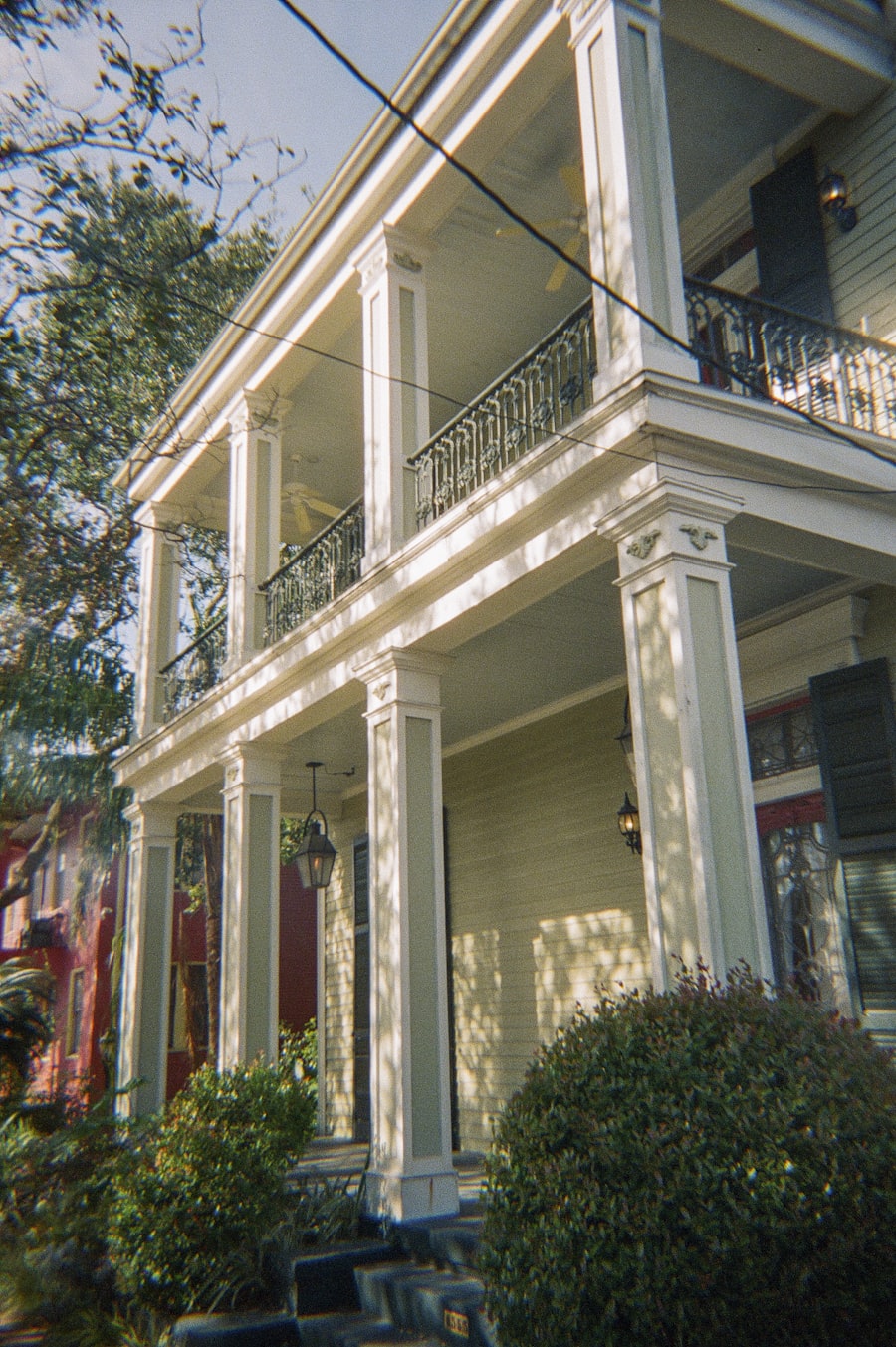 Two-story Mt. Pleasant home with columned double piazza