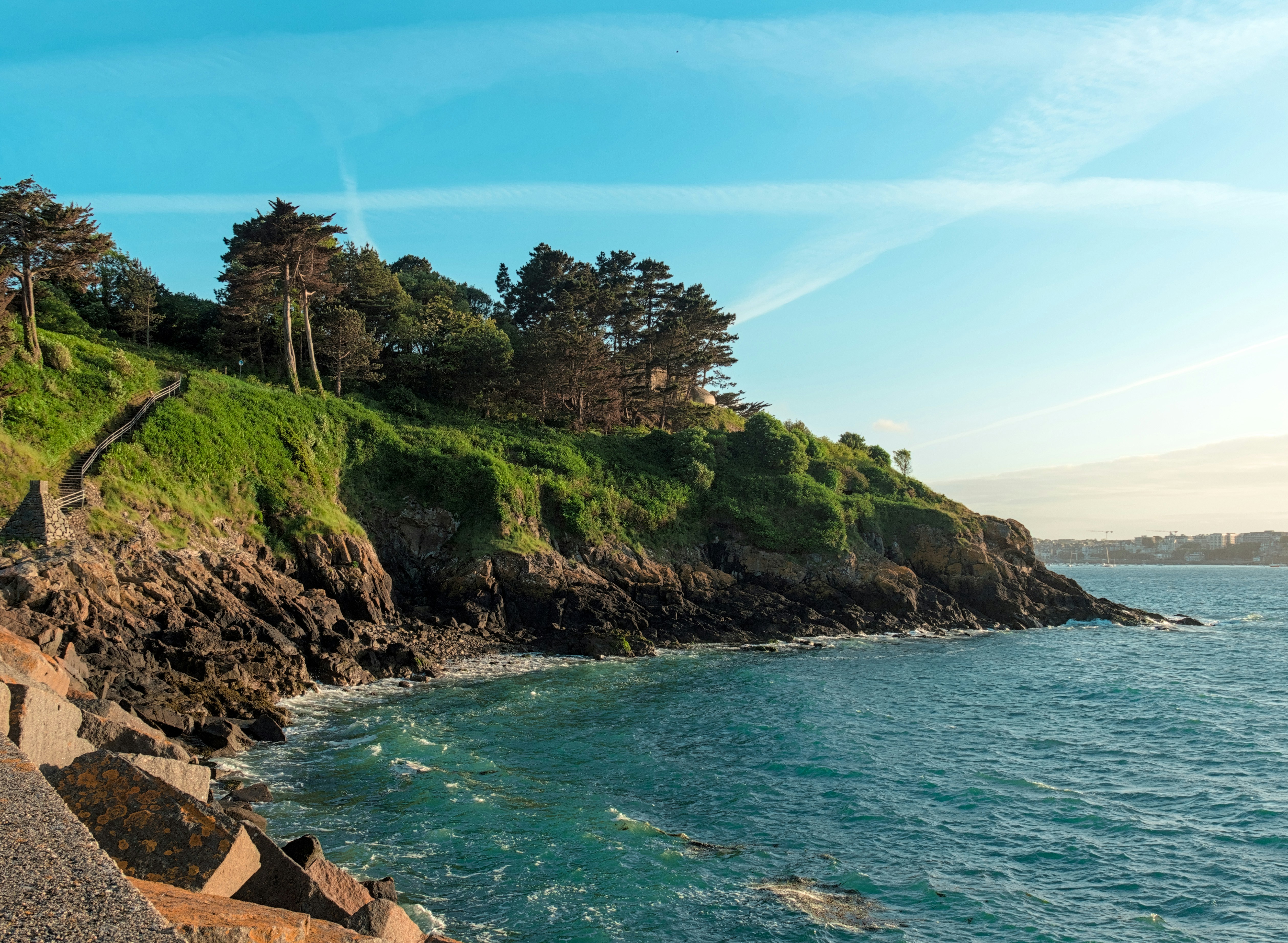 Côte d'Émeraude près de Vildé-Guingalan