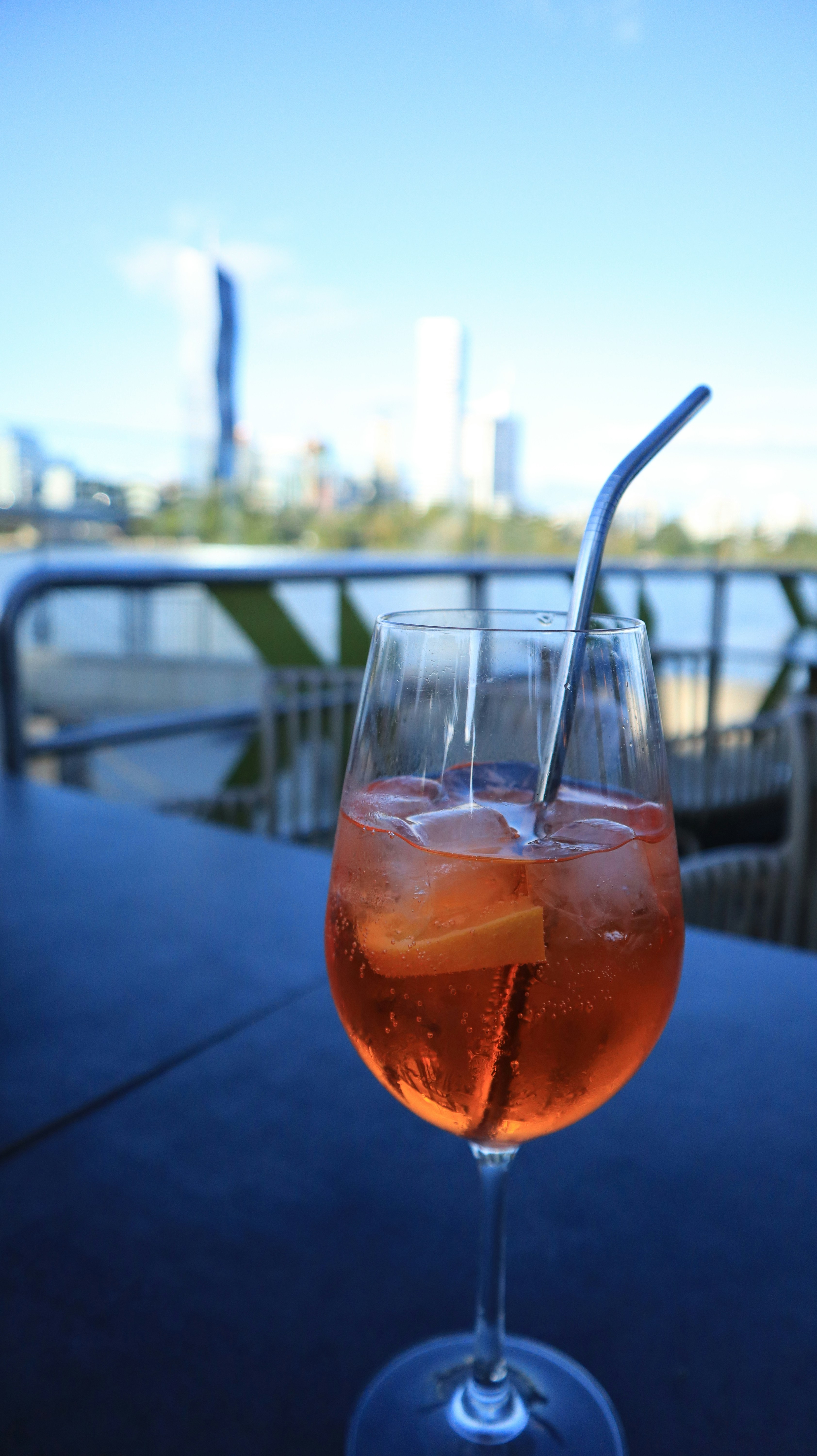 A refreshing cocktail, perfect for a beautiful day.