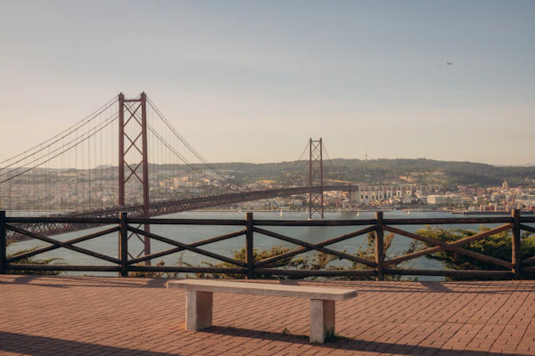 Lisbon waterfront along the Tagus river