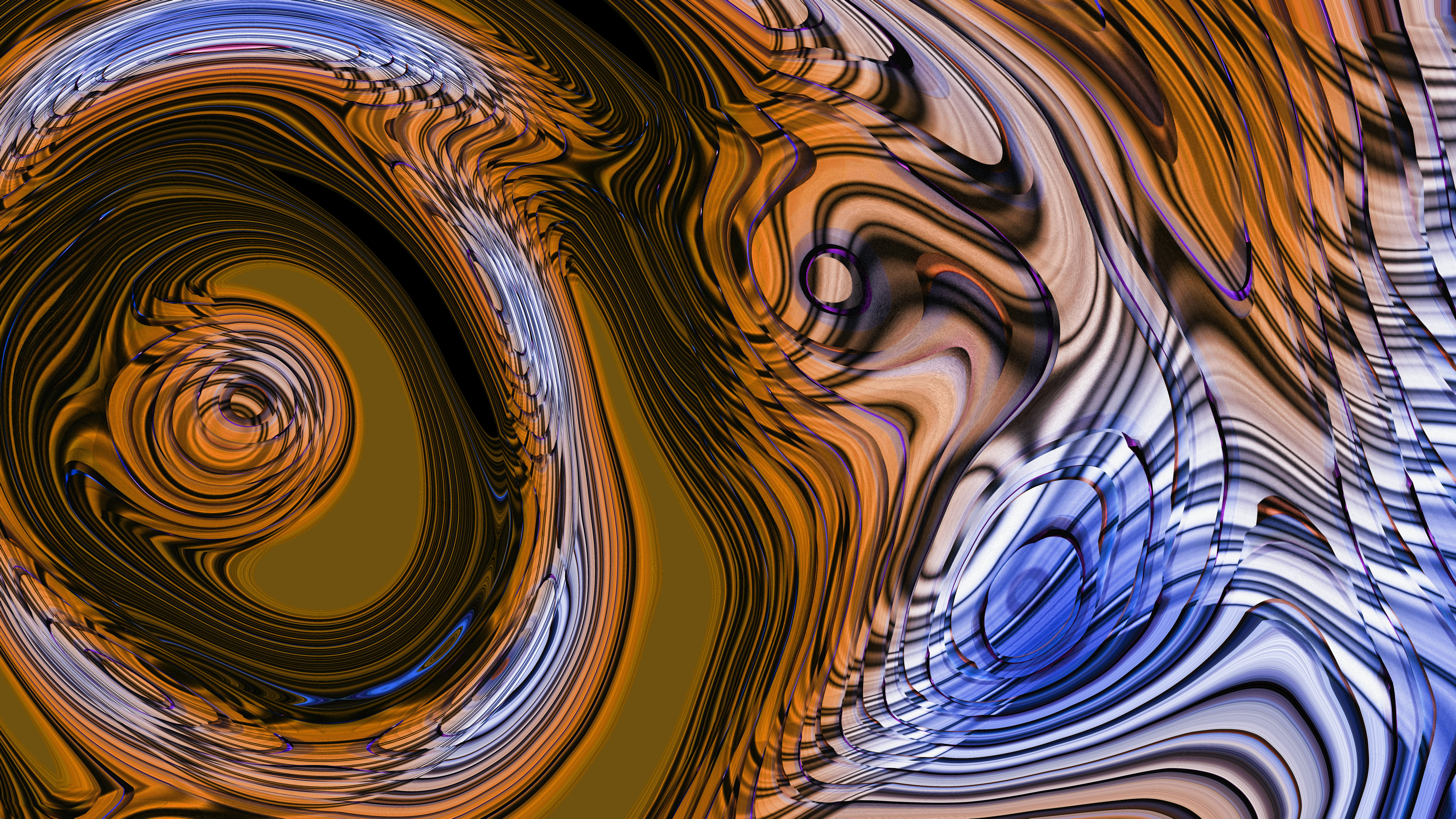 抽象的な渦巻き模様が、渦巻き模様の芸術的なデザインを生み出します