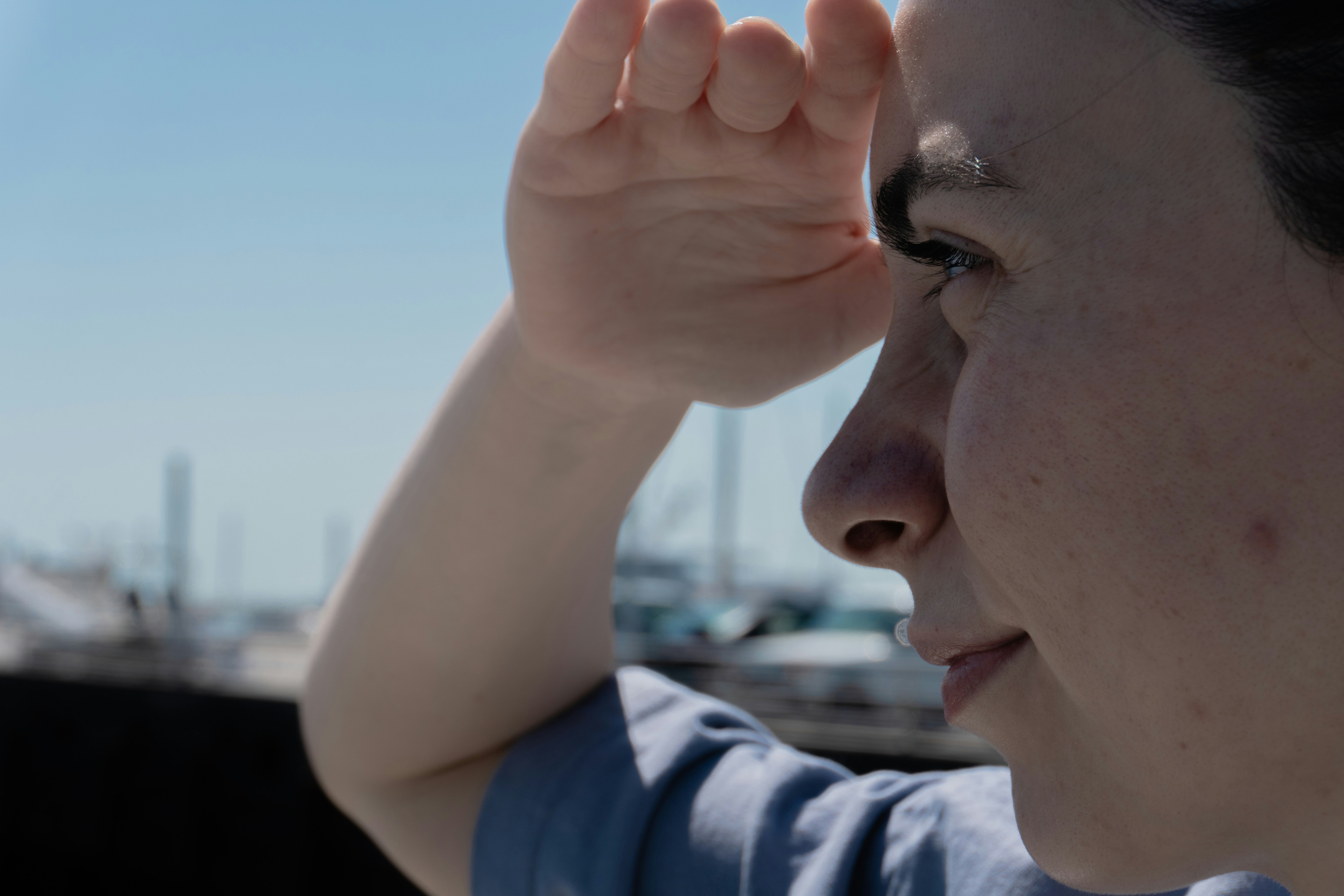 Peaceful morning scene