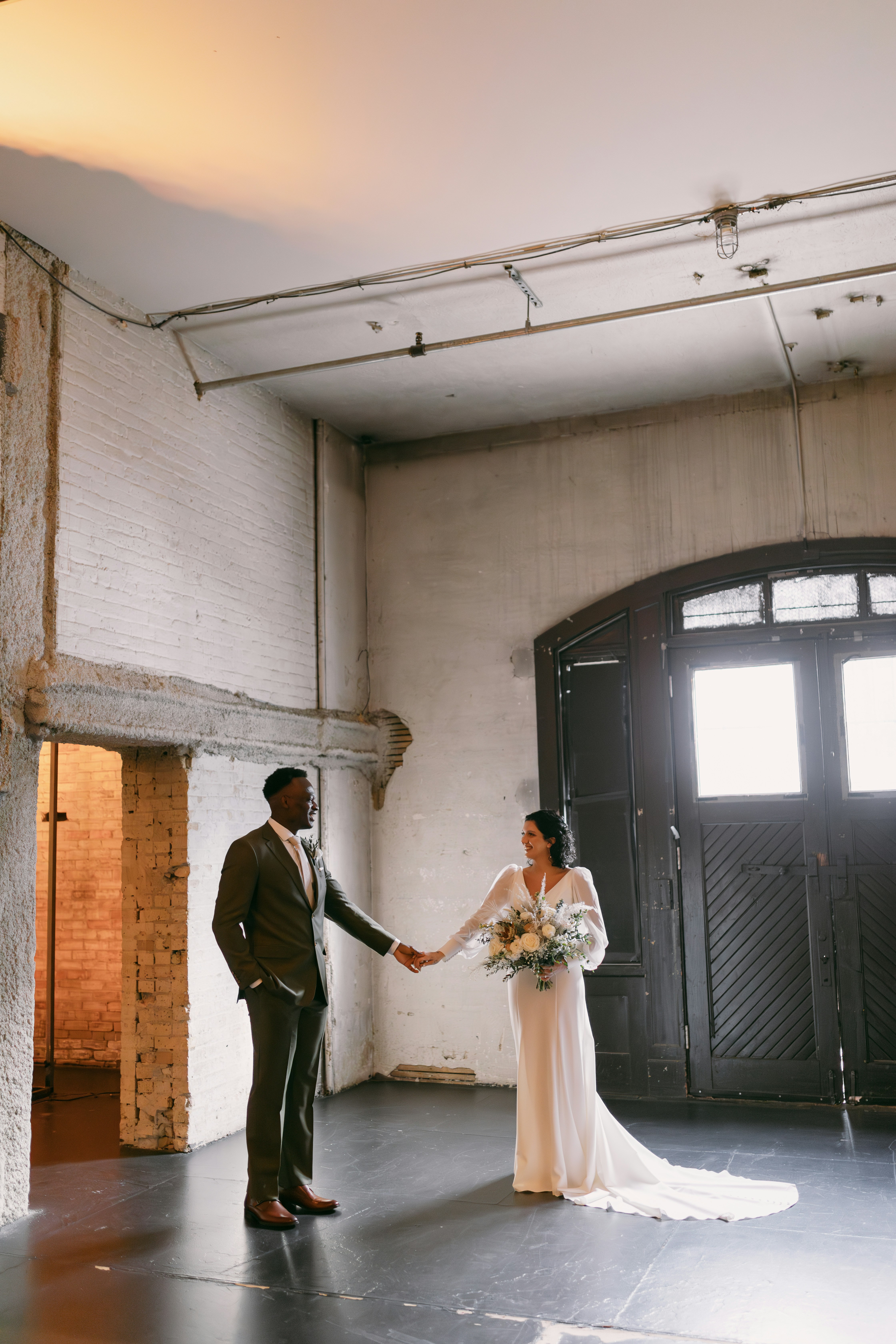 industrial wedding backdrop, wallpaper, Industrial Warehouse Wedding: Decor Ideas 4