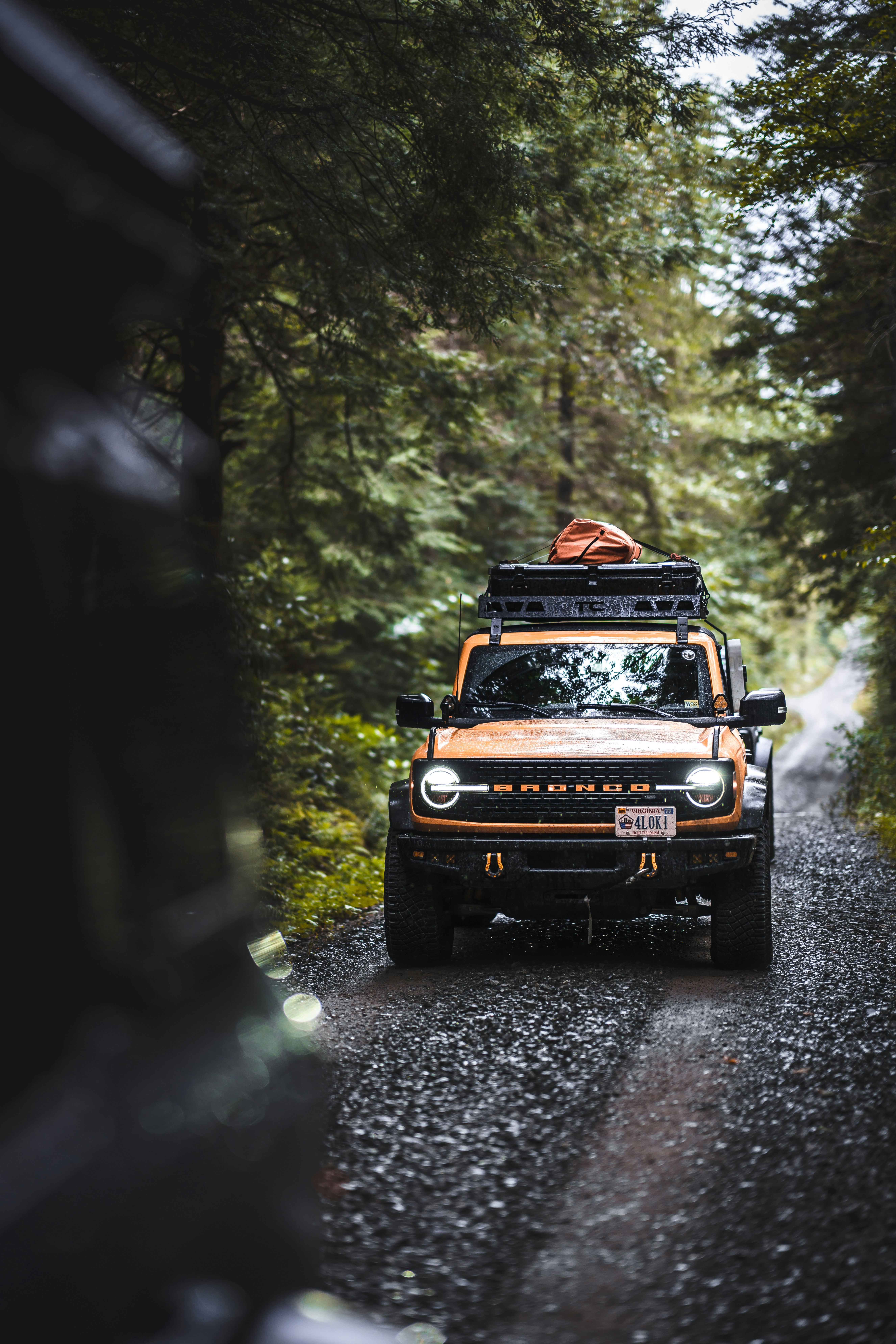 Ford Explorer on a scenic road