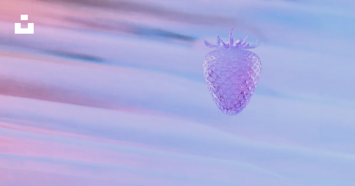 Purple Raspberry Color Red Bubble A purple raspberry floats in dreamy light. photo – Free Abstract Image ...