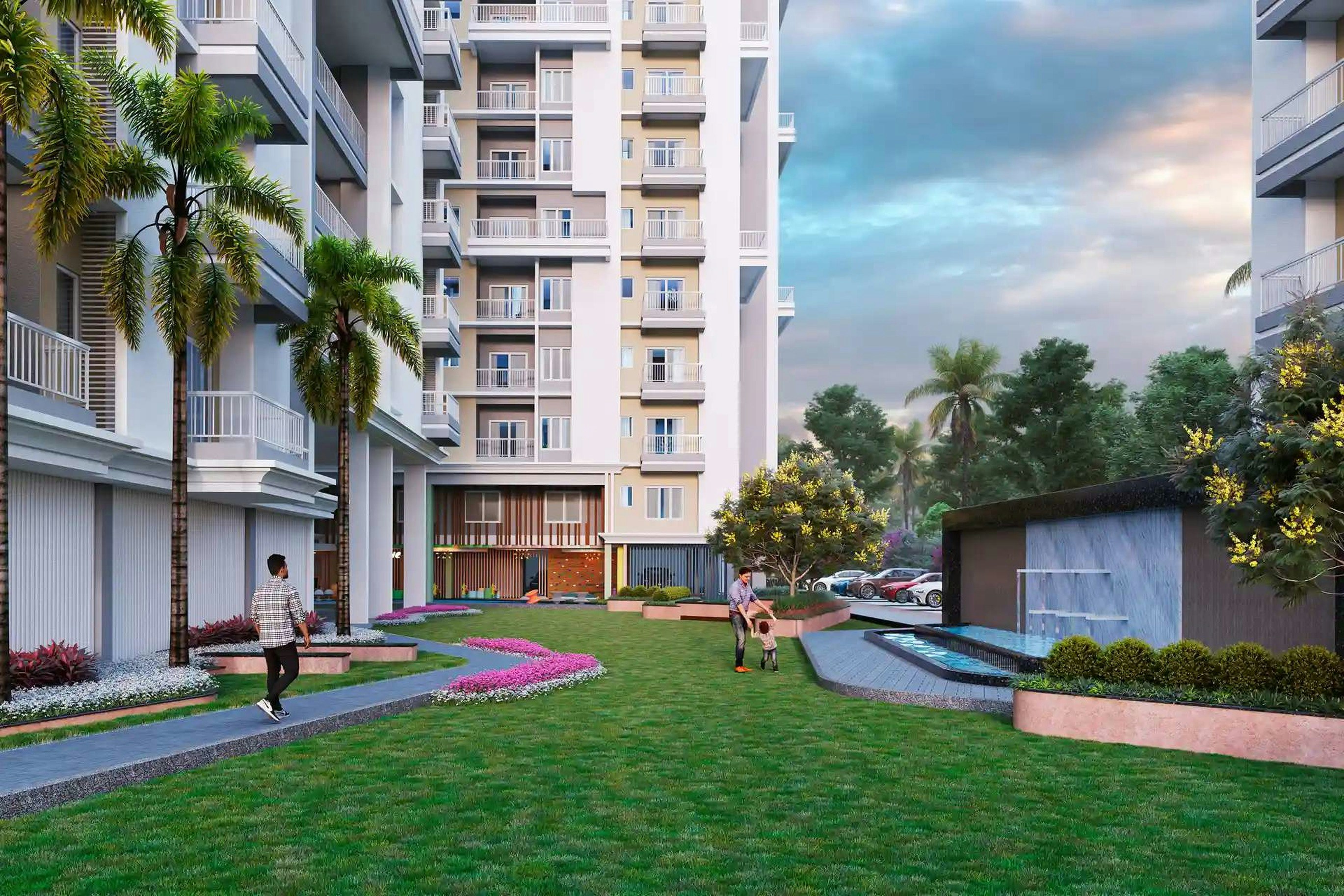 Symphony Park luxury apartment area in Las Vegas - luxury apartments las vegas nv