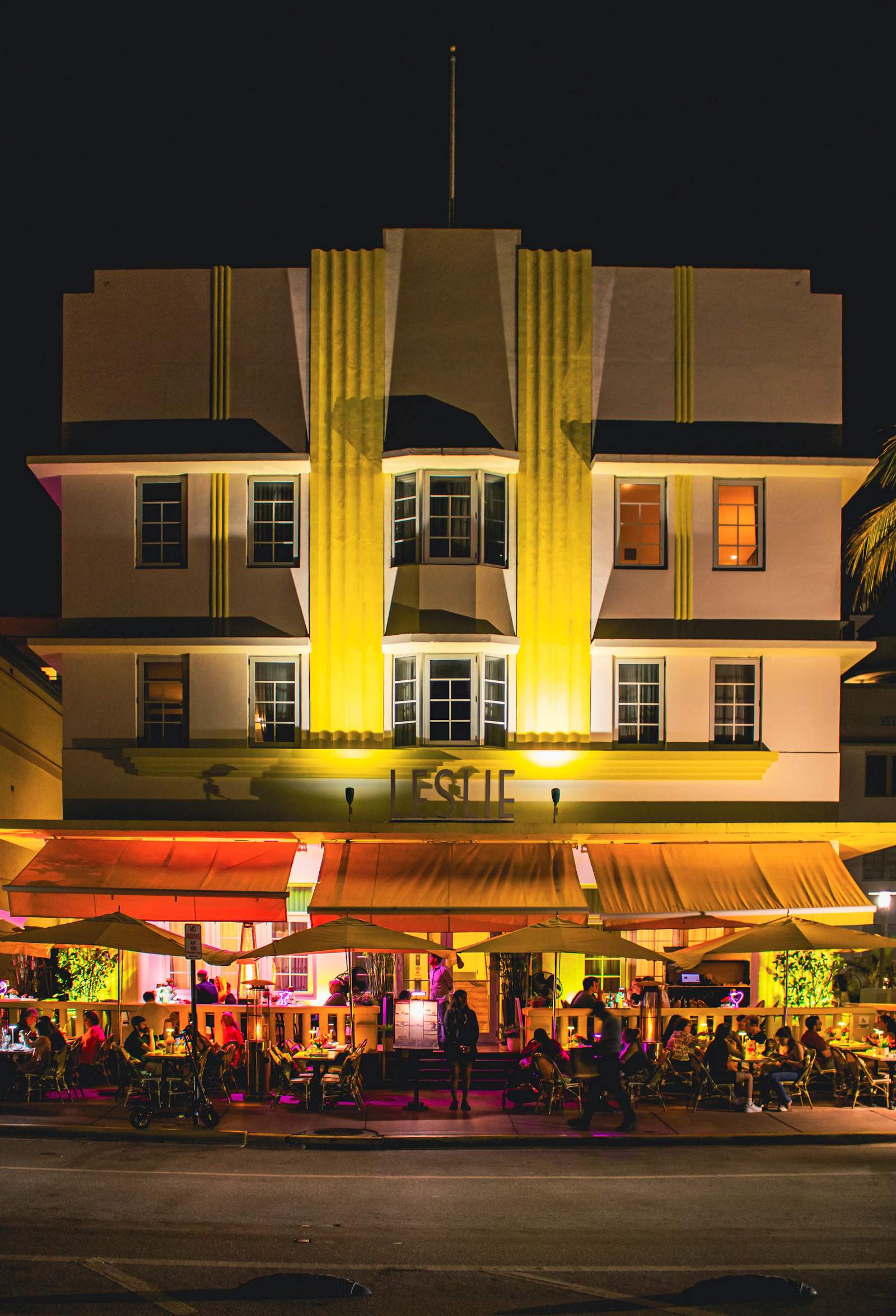 Art Deco hotel on Ocean Drive, Miami Beach