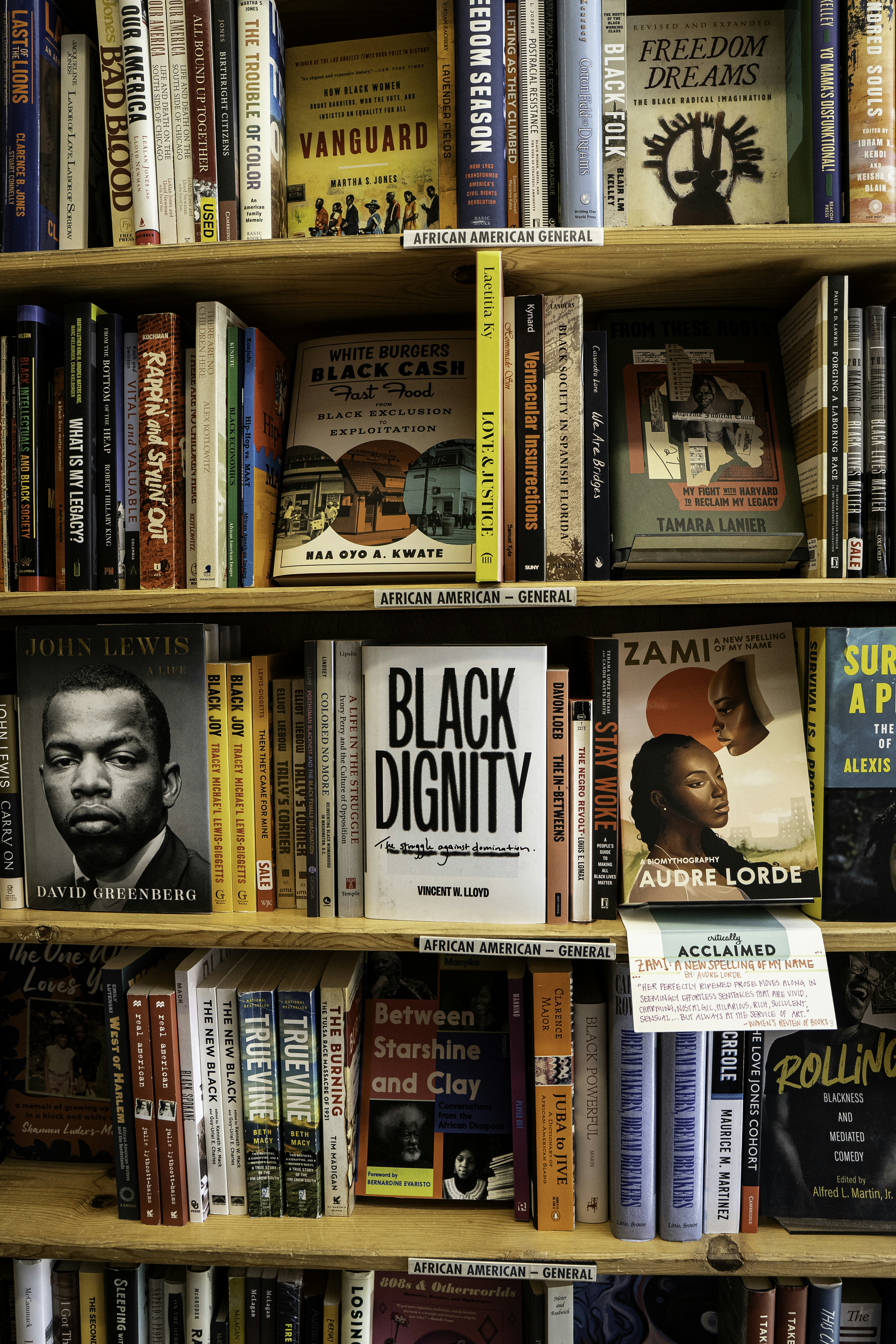 Bookshelf at Powell's
