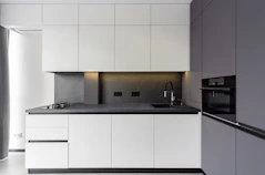 new shape moderen aluminium kitchen
