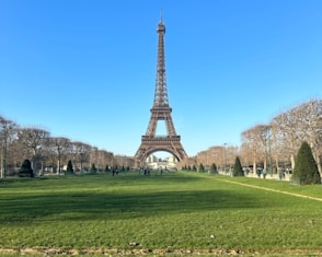 The eiffel tower stands tall in paris.