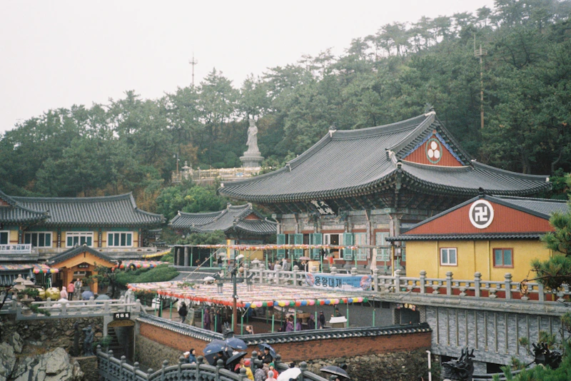 El templo Haedong Yonggungsa, en Busán