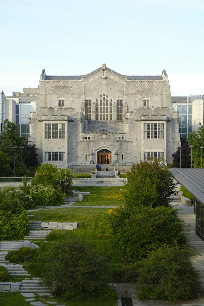 Grand stone university building