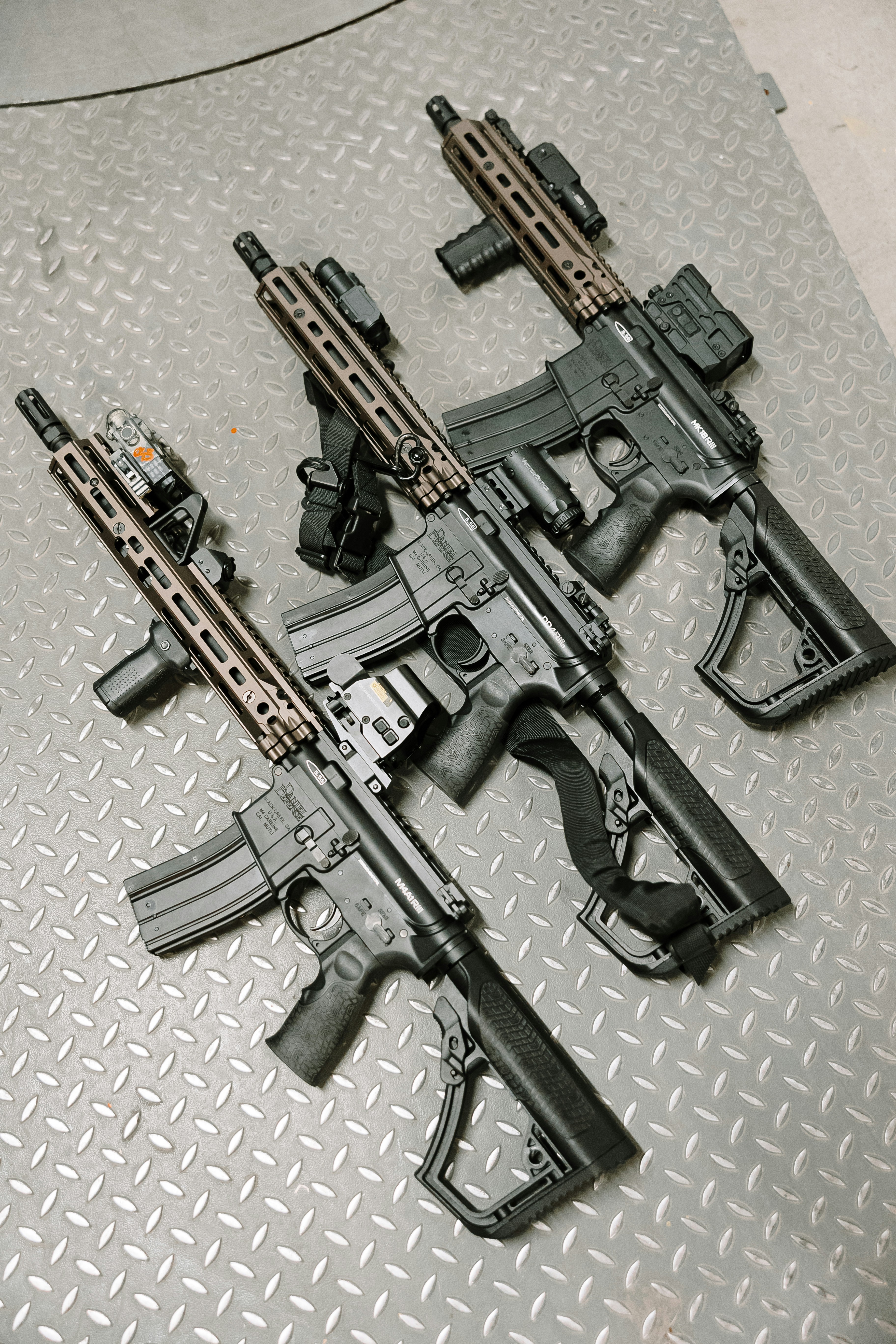 The new EMG Golden Eagle Daniel Defense GBBR airsoft replicas.