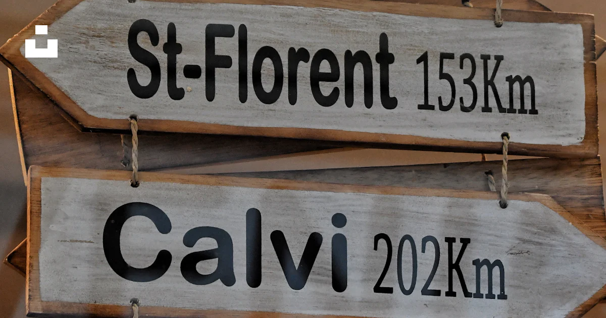 Direction With Distance Sign Direction signs showing distances to various locations. photo – Free ...