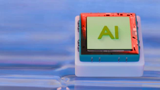 Ai chip illustration for technological advancement.