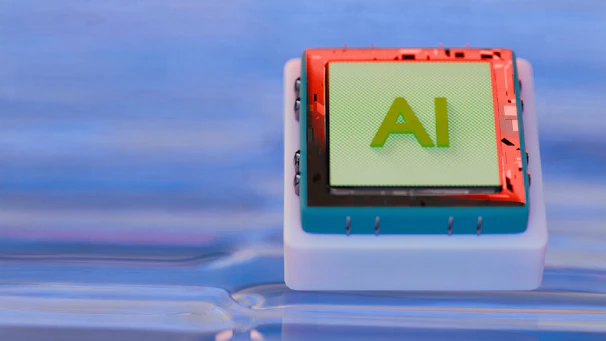 Ai chip illustration for technological advancement.