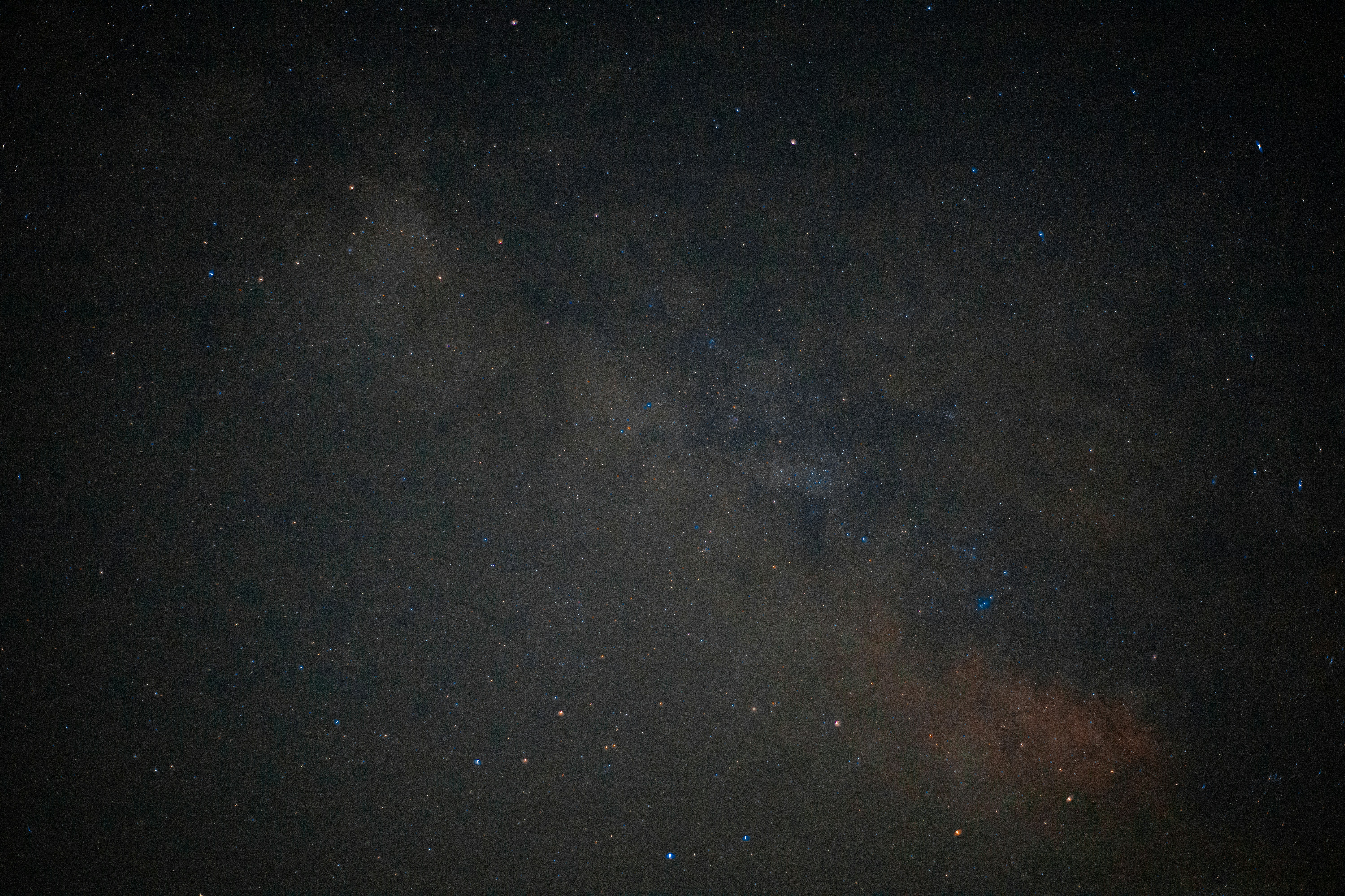 A starry night sky with the milky way.