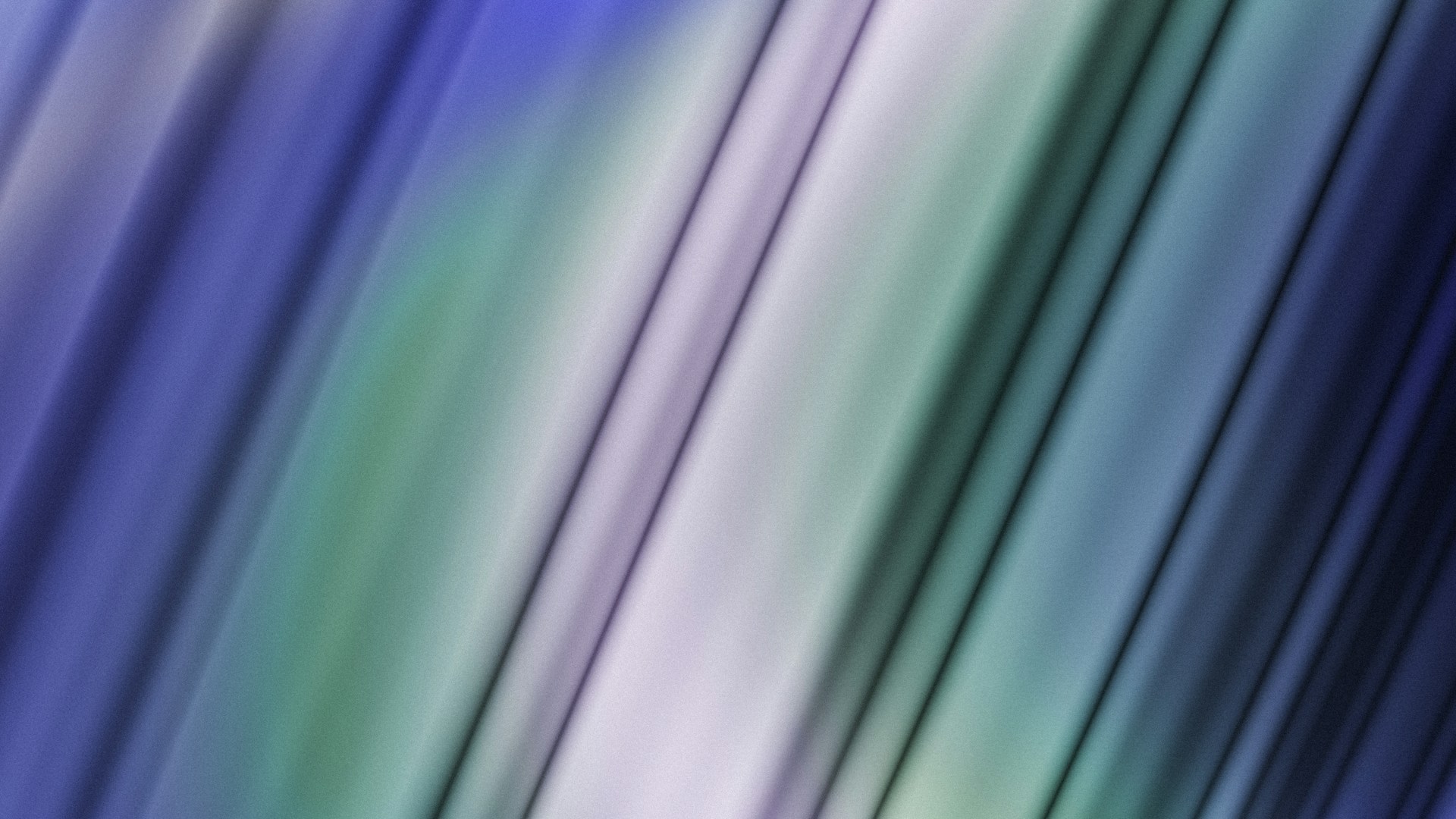 Diagonal stripes of blue, green, and white.